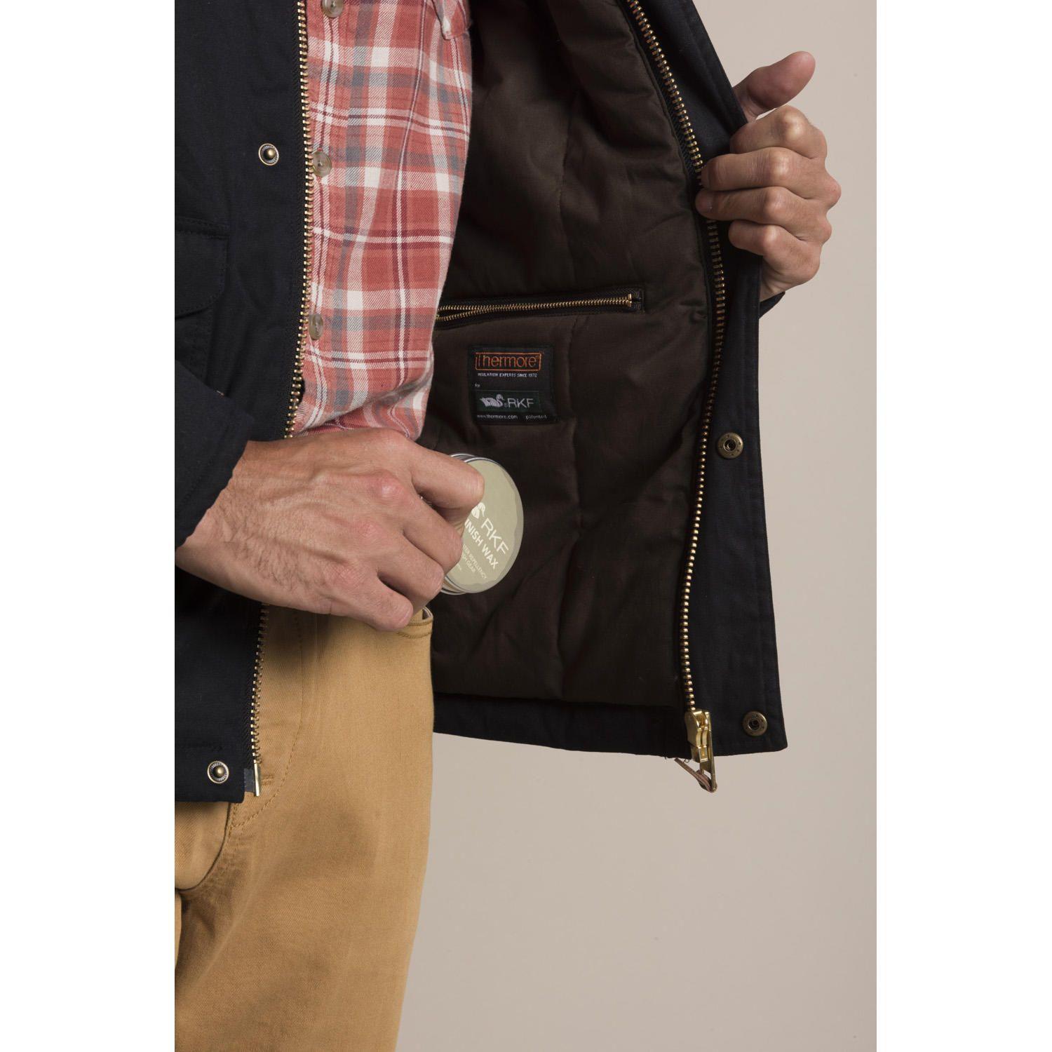 Chaqueta Cardiff Rockford Azul Petroleo-4