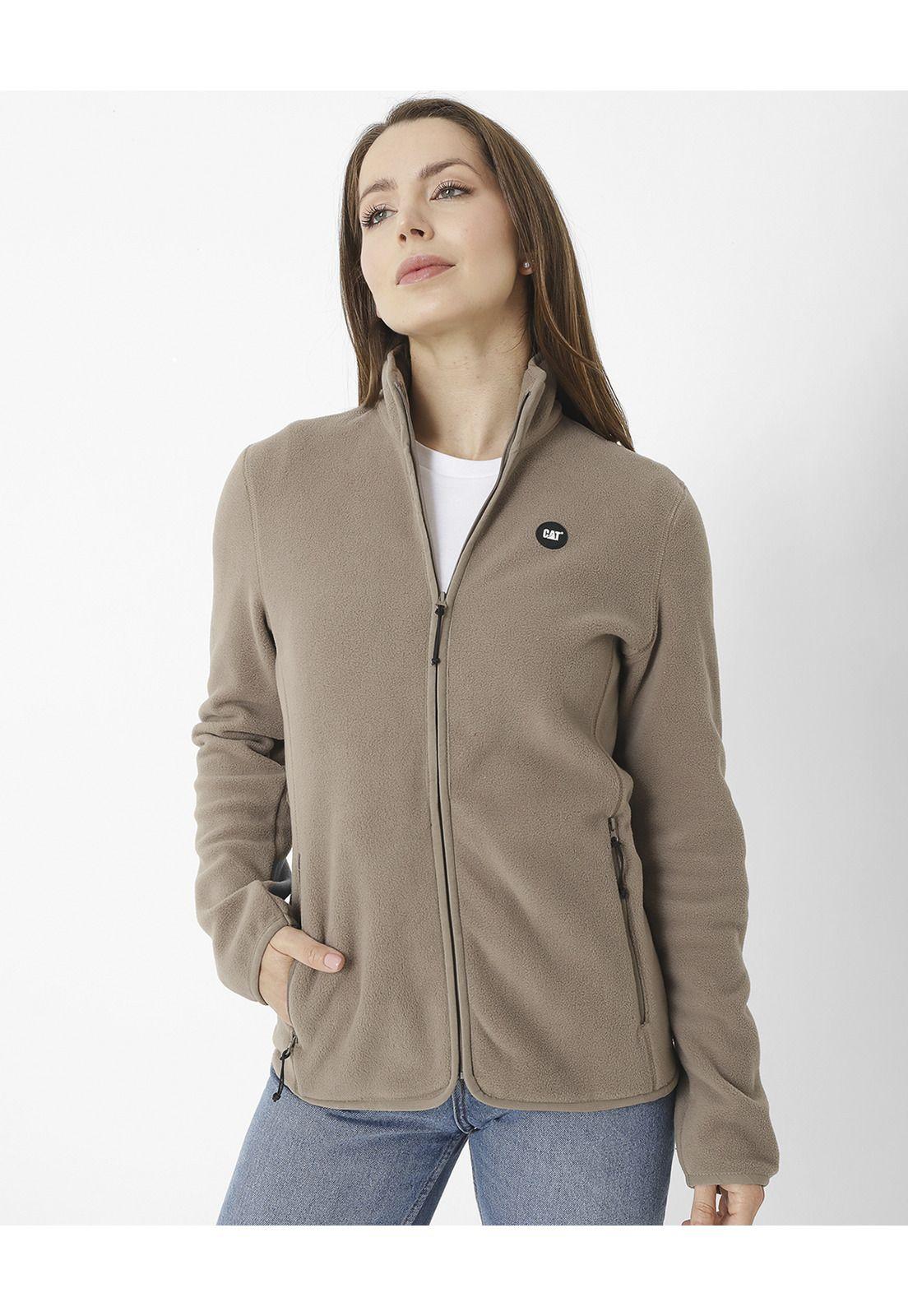 Polar Fleece Full Zi Gris Mujer-0