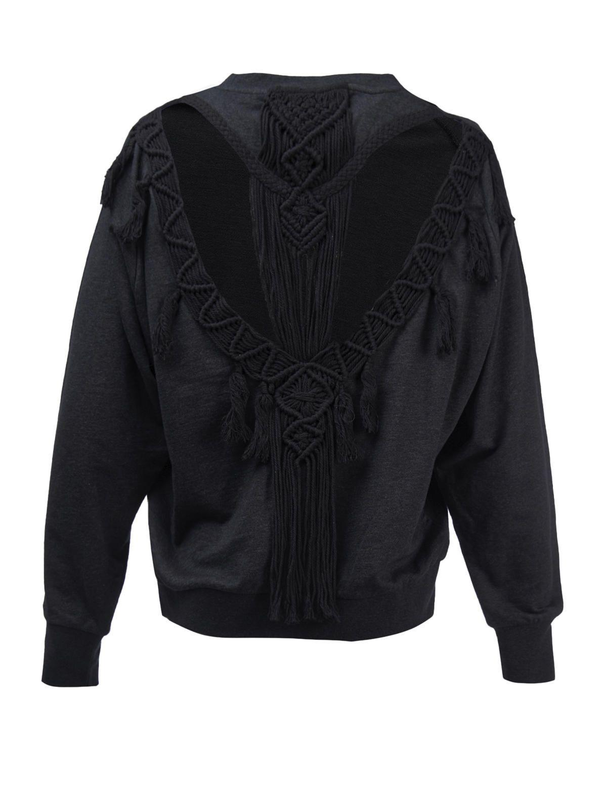 Polerón Algodón Orgánico Anara Negro Mujer-1