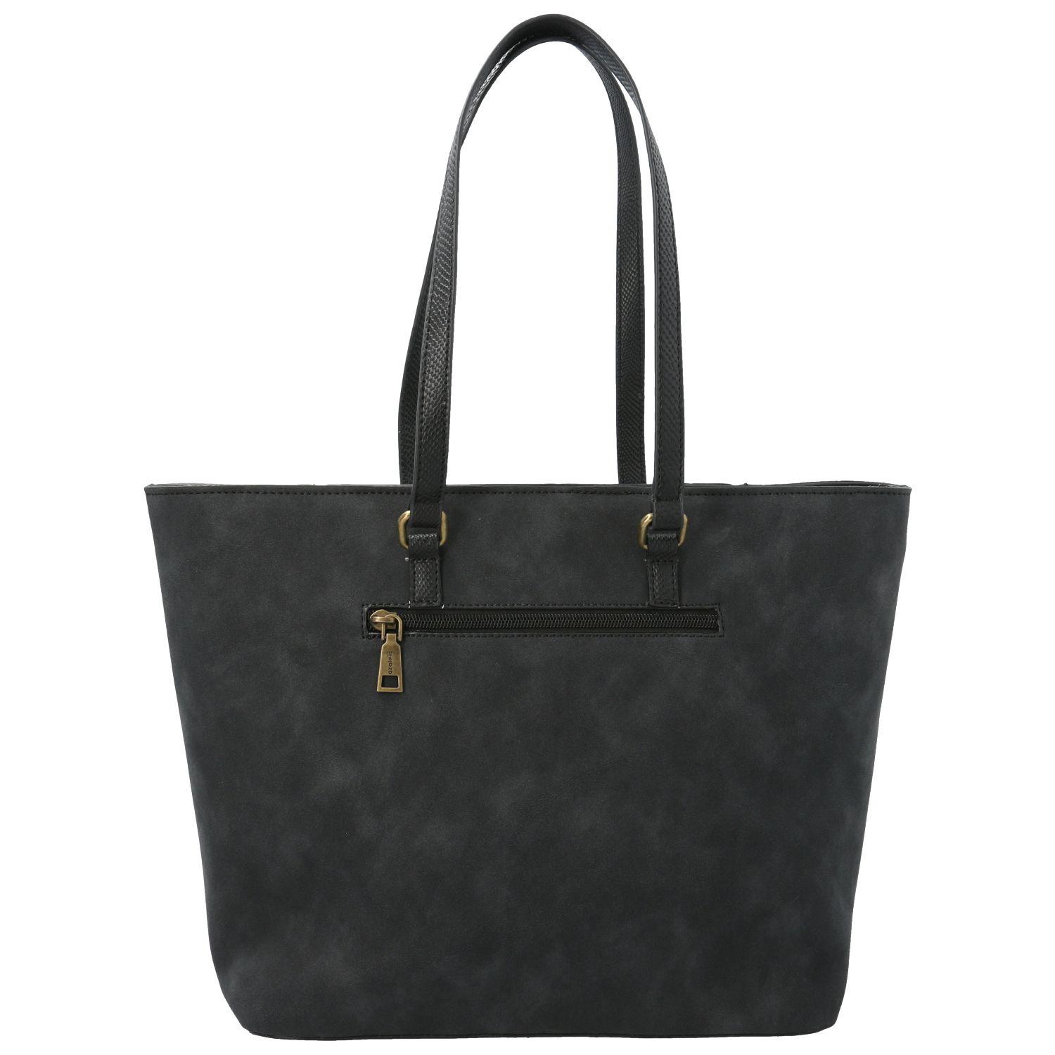 Cartera Dakota Tote Negro Mujer-2
