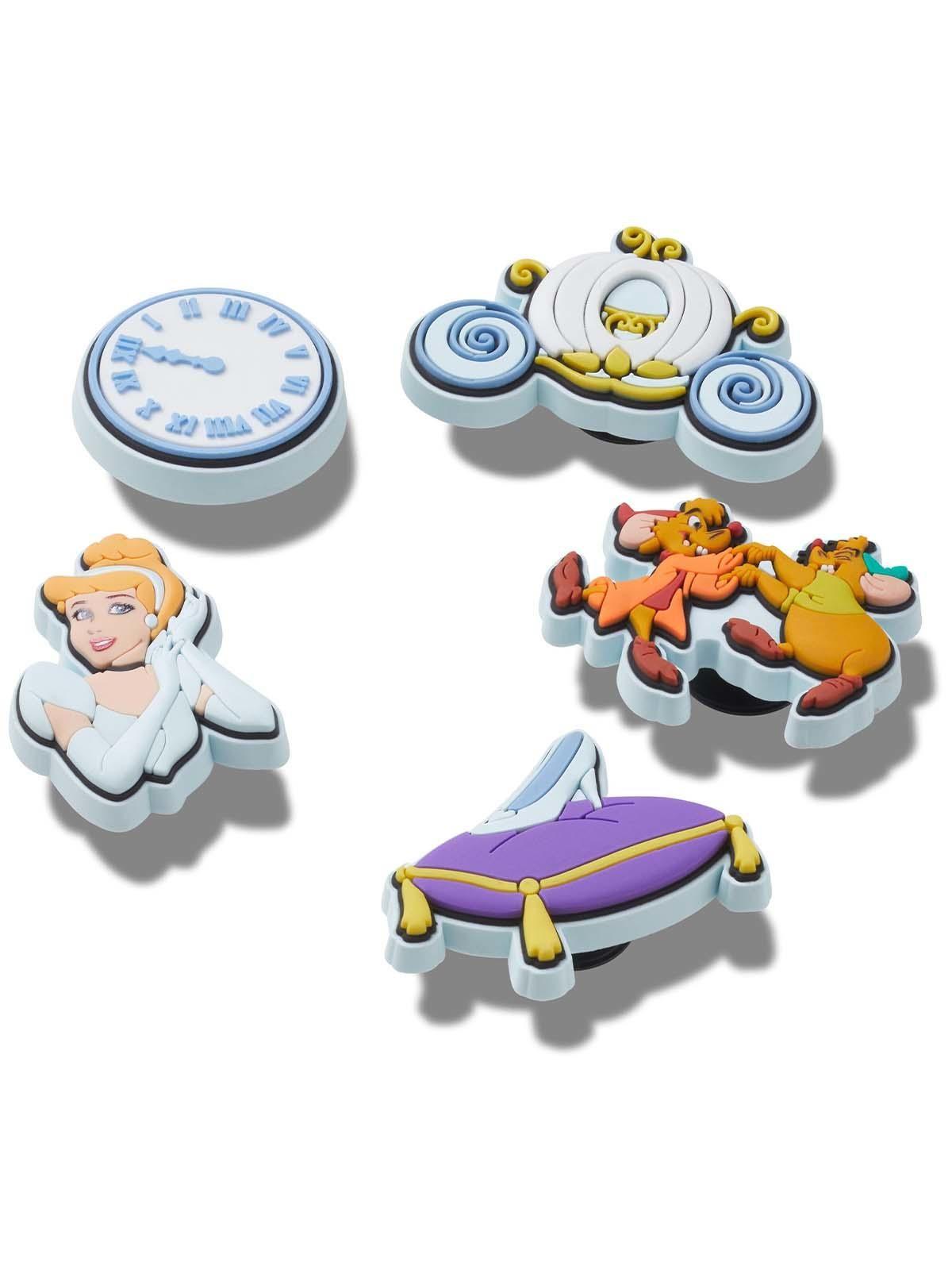 Jibbitz Crocs Cenicienta Pack 5 Blanco-2
