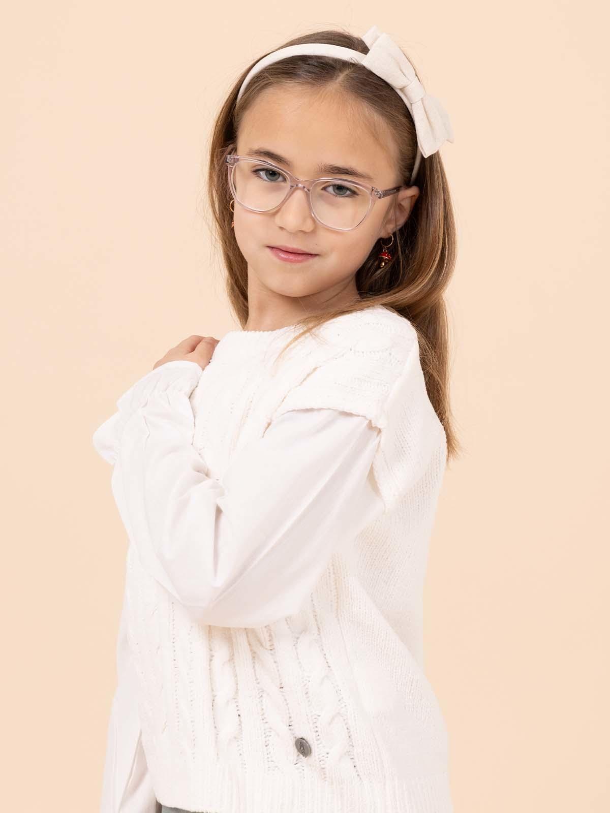 Chaleco Niña Fiore Blanco-3