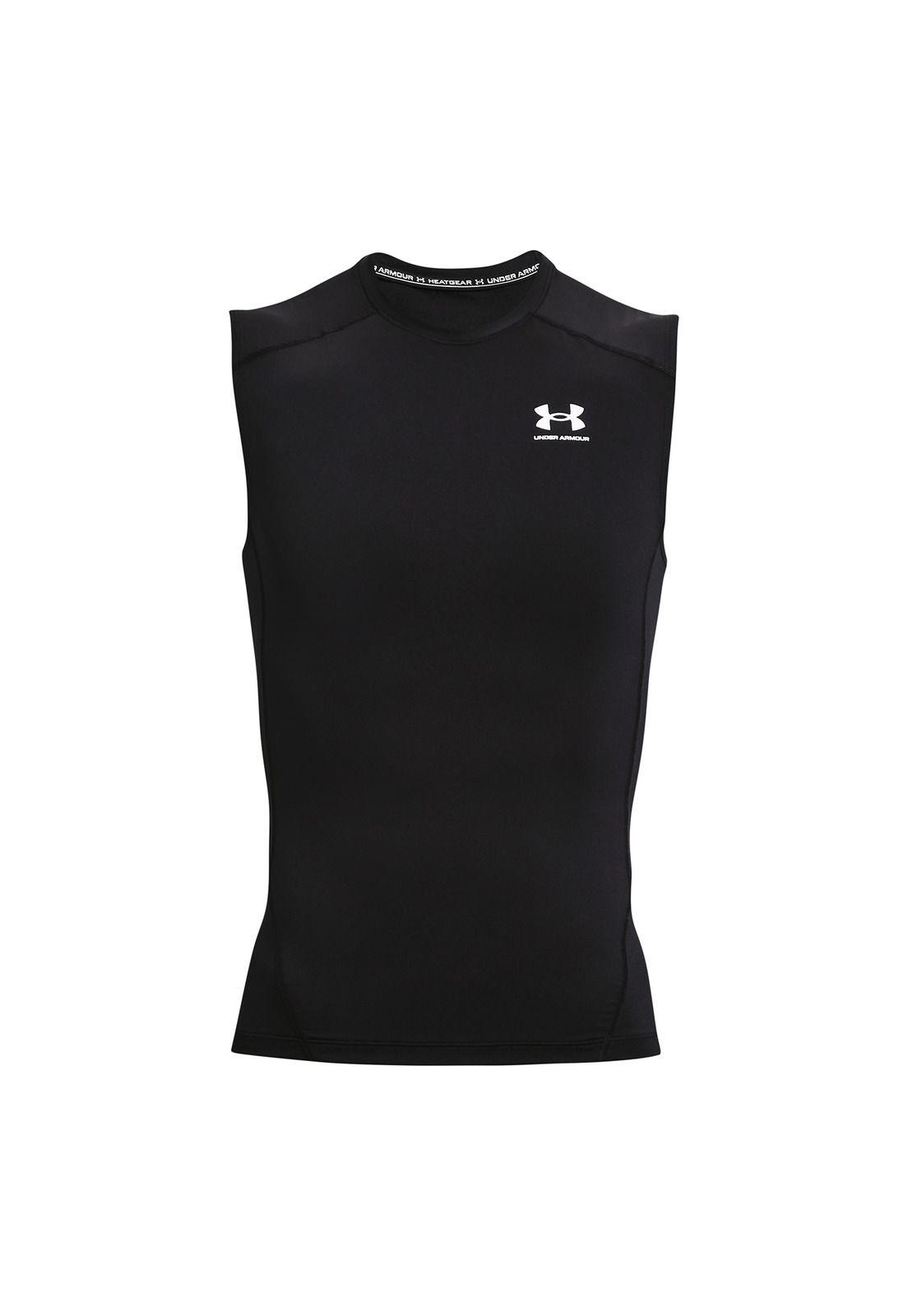 Polera Hombre Ua Hg Armour Comp Sl Negro-0