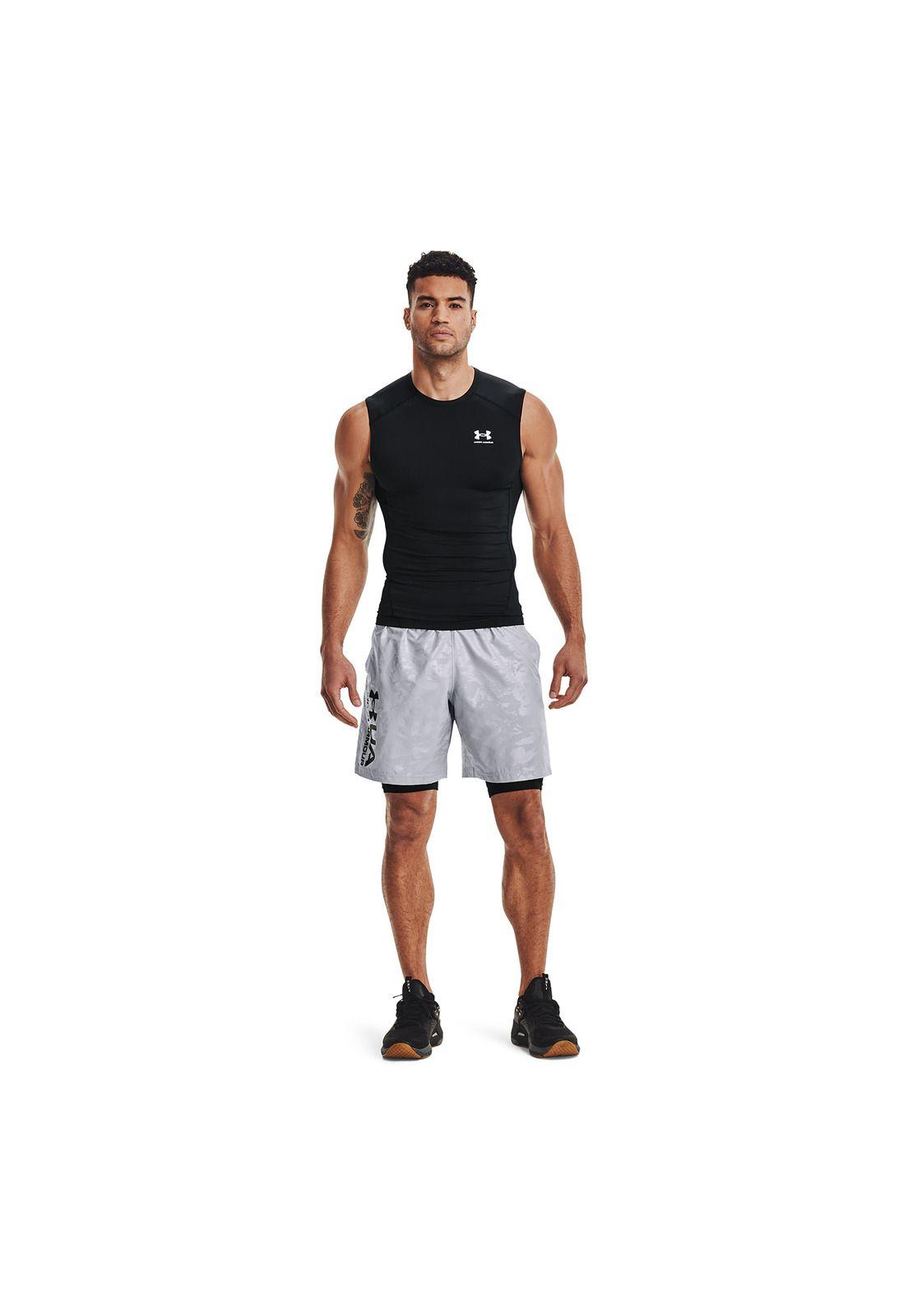 Polera Hombre Ua Hg Armour Comp Sl Negro-5