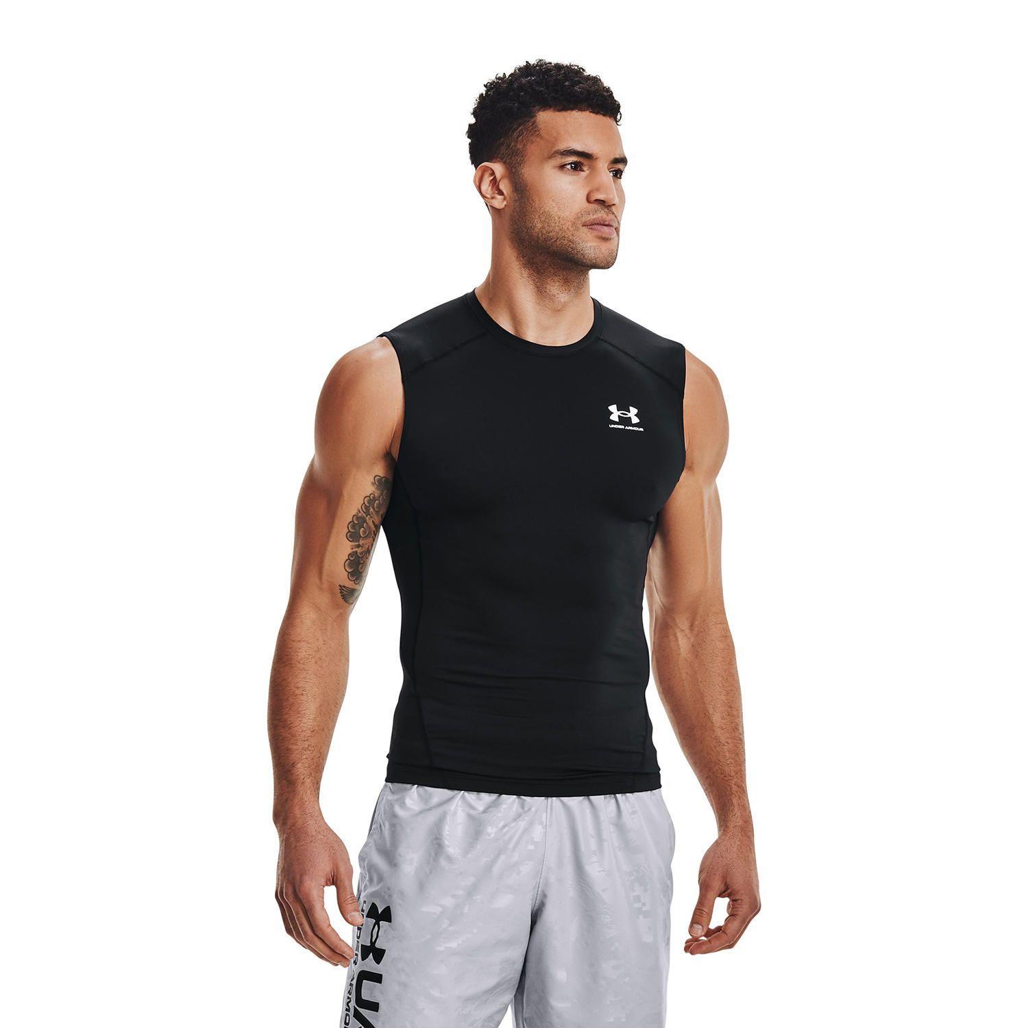 Polera Hombre Ua Hg Armour Comp Sl Negro-3