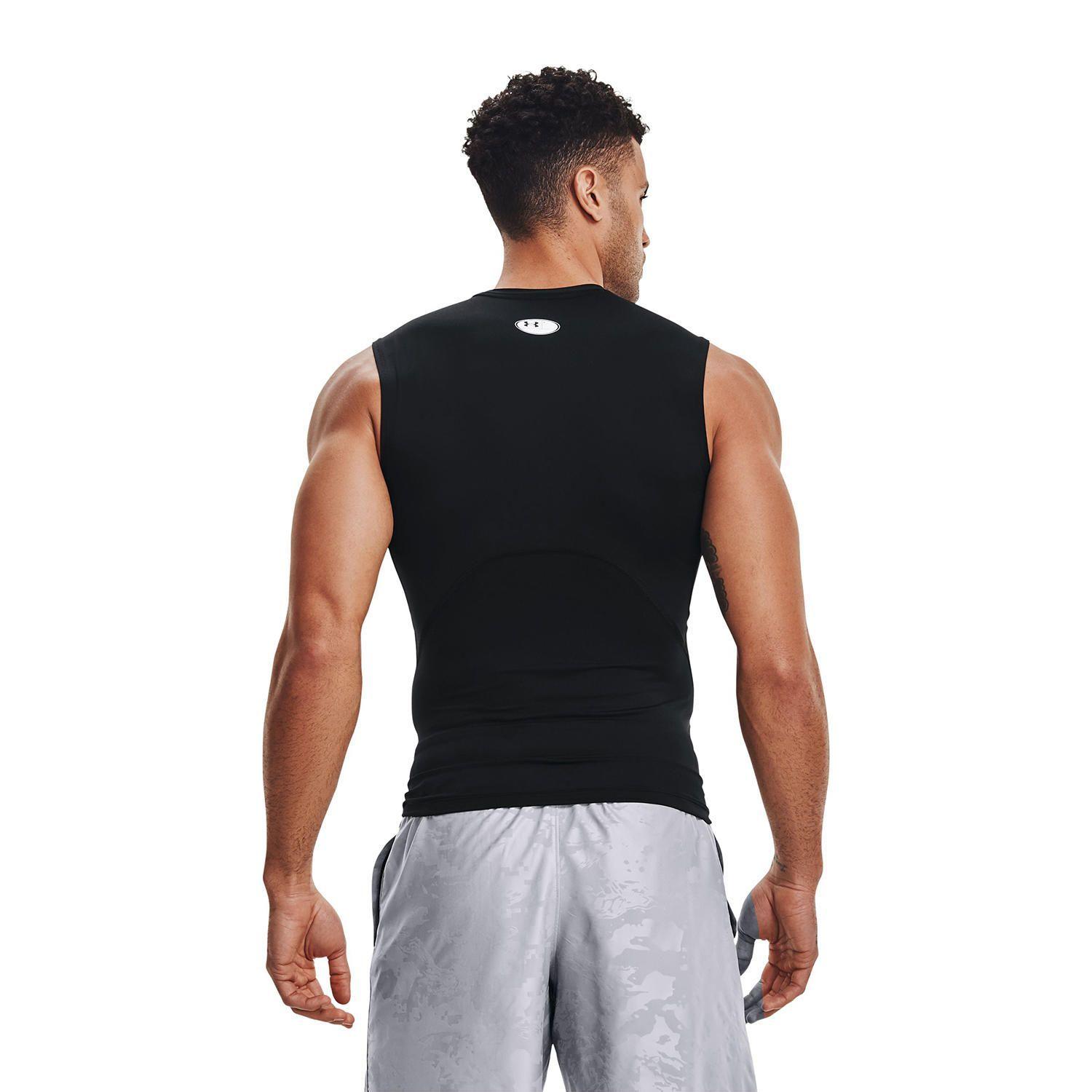 Polera Hombre Ua Hg Armour Comp Sl Negro-4