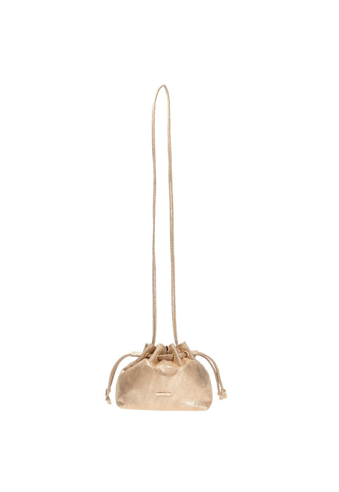 Cartera De Hombro Odelia Bag Dorado Mujer-1