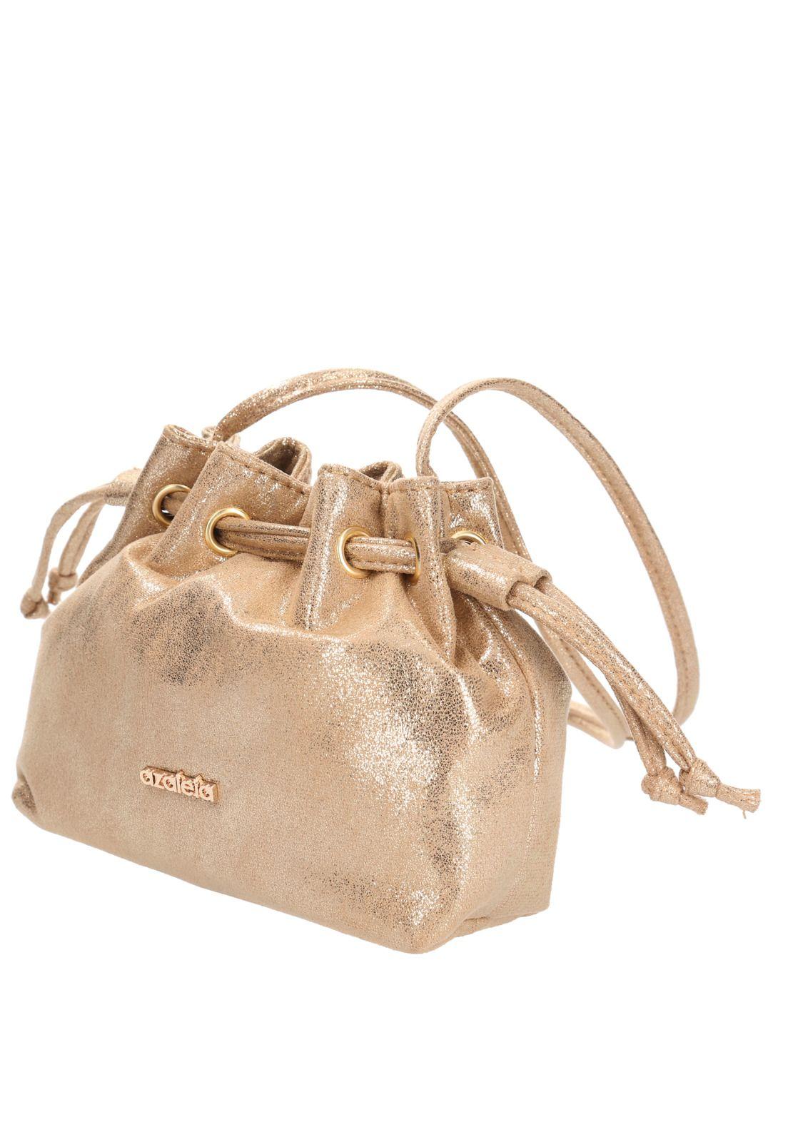Cartera De Hombro Odelia Bag Dorado Mujer-2