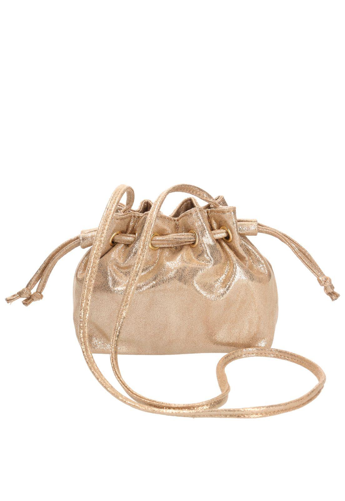 Cartera De Hombro Odelia Bag Dorado Mujer-3
