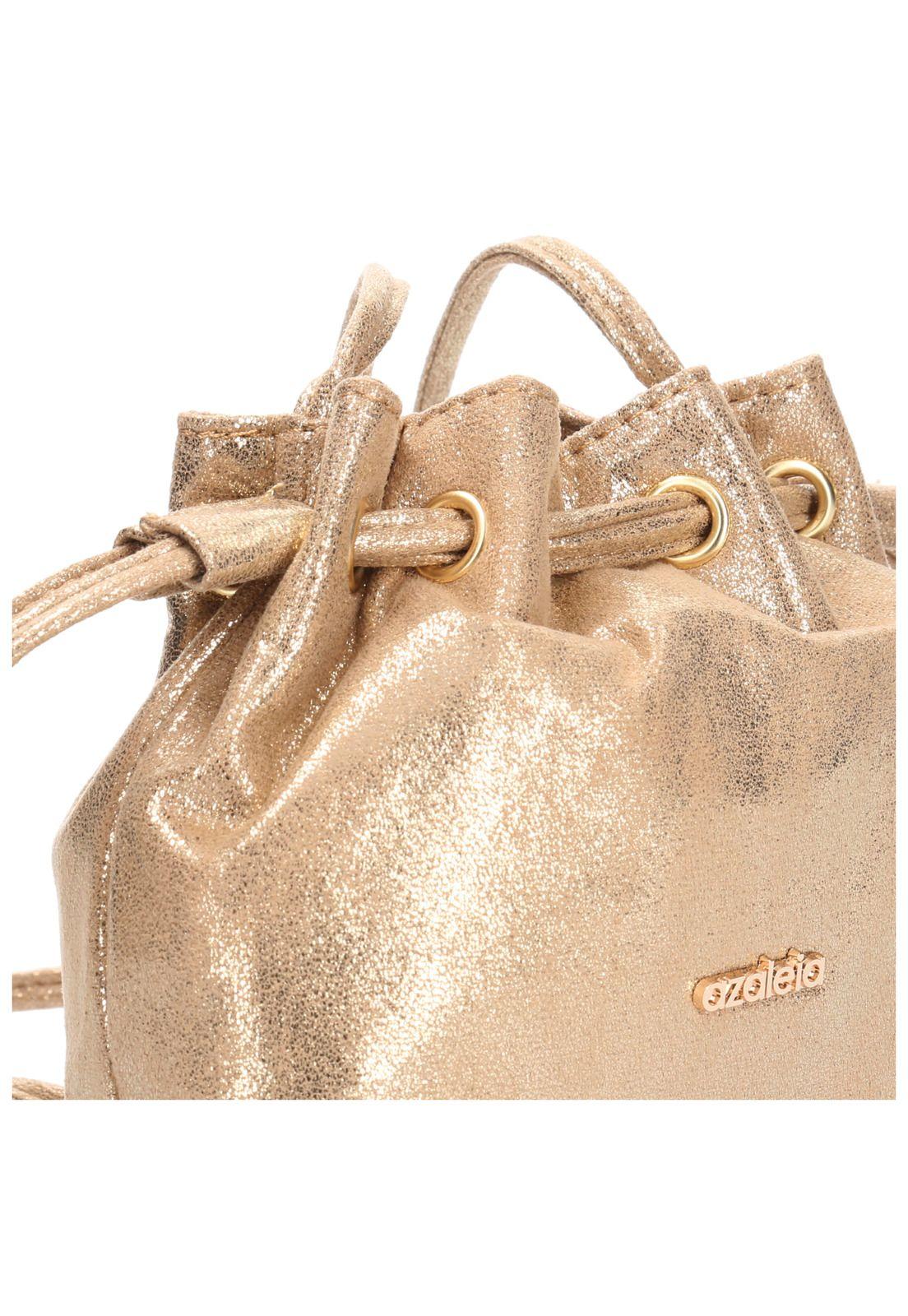 Cartera De Hombro Odelia Bag Dorado Mujer-4