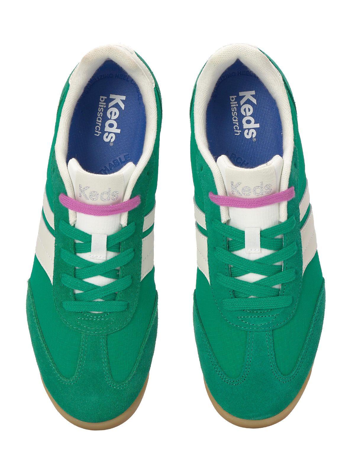 Zapatilla Mujer Revival Nylon/Suede Menta-4