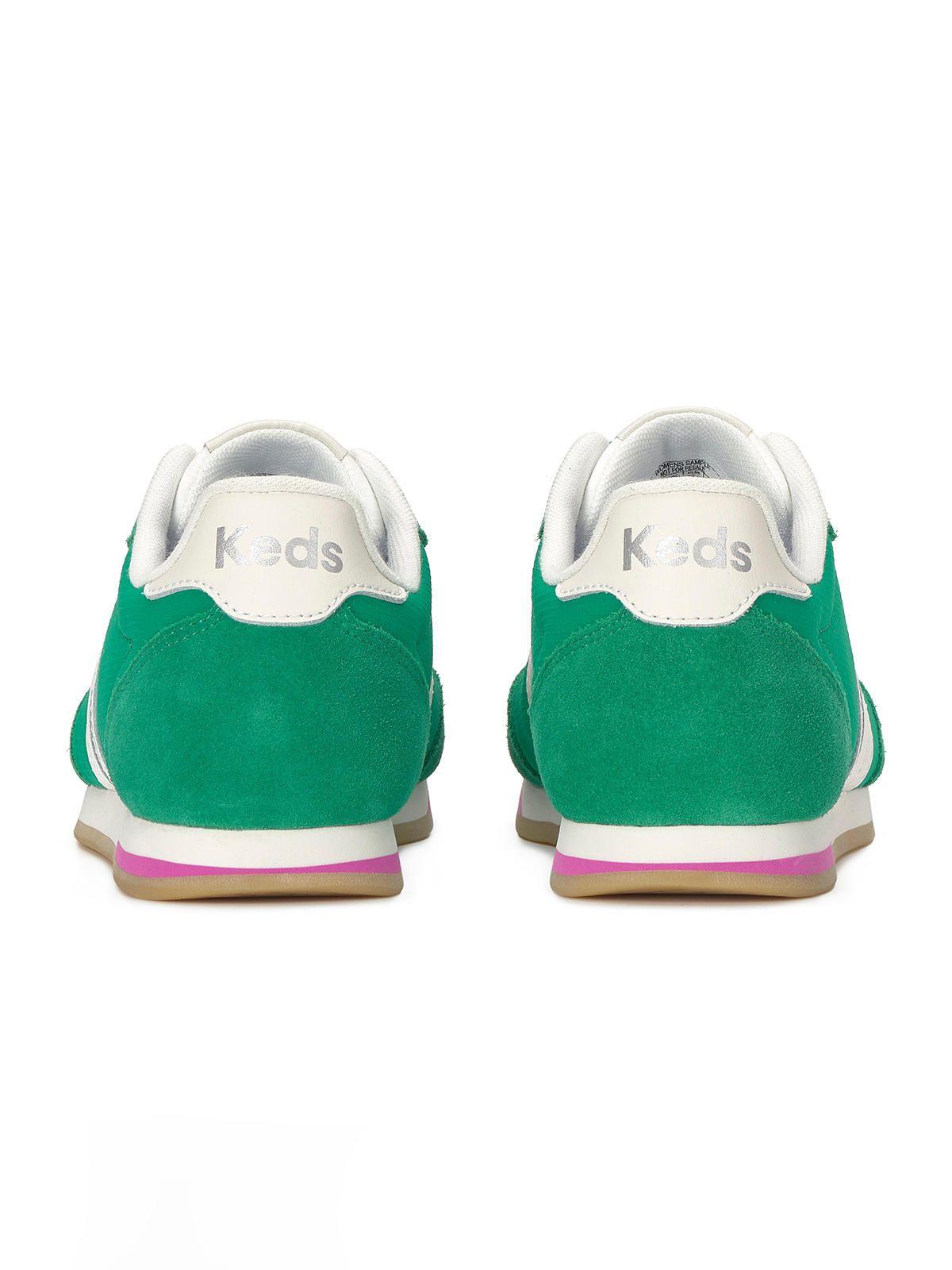 Zapatilla Mujer Revival Nylon/Suede Menta-5