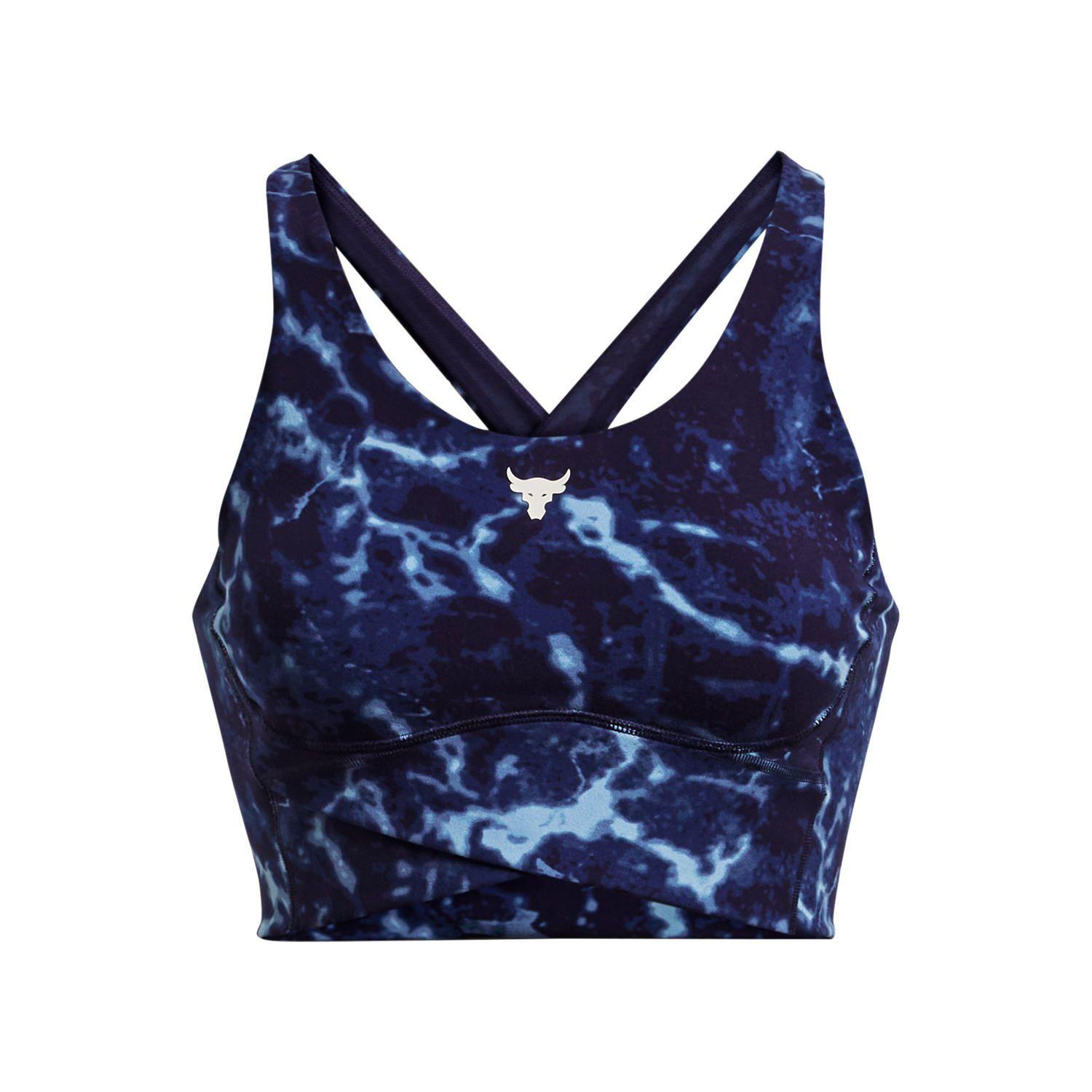 Polera S/M Training Pjt Rck Lg Crssvr Azul Mujer-0