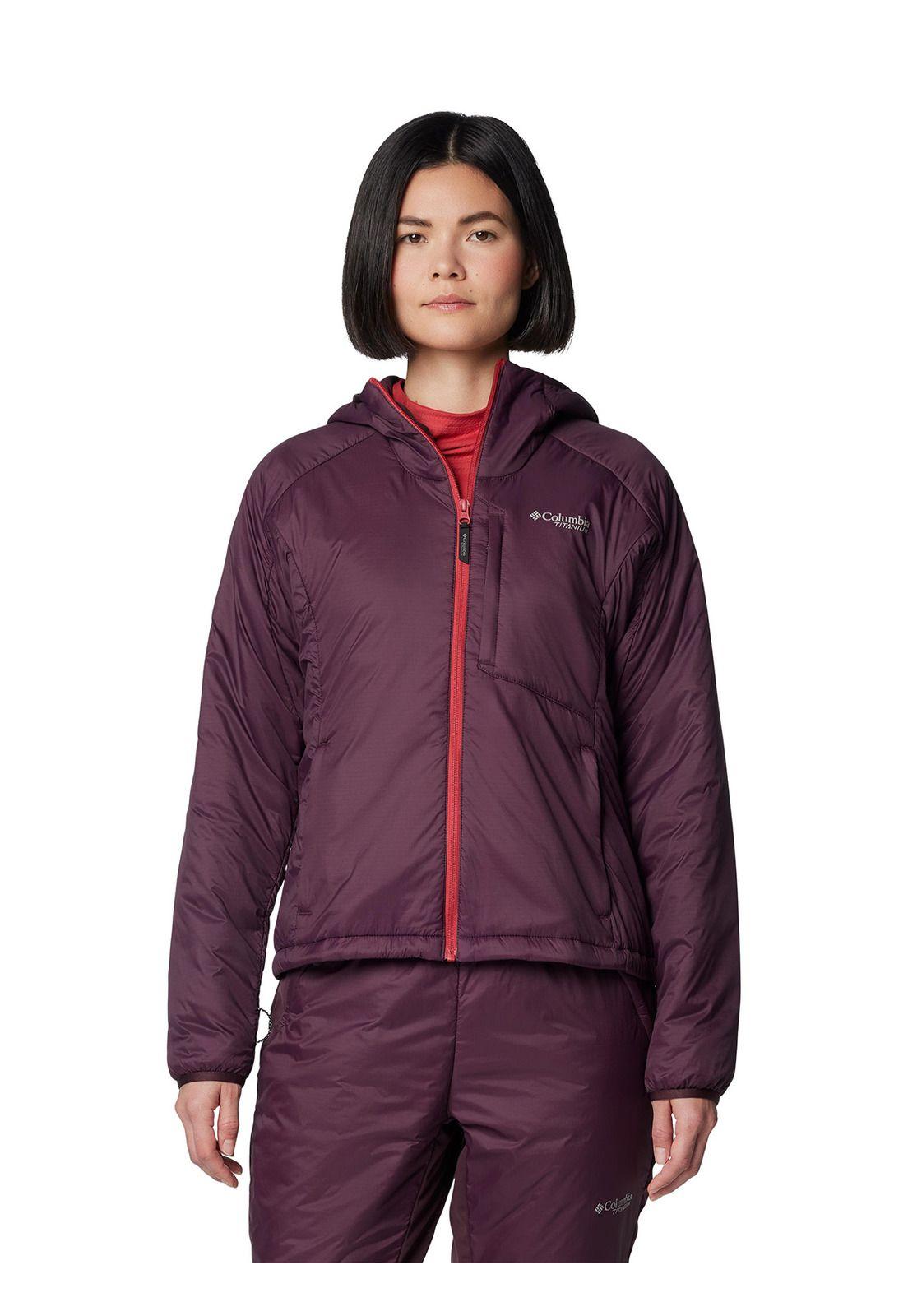 Parka Mujer Silver Leaf Morado-0