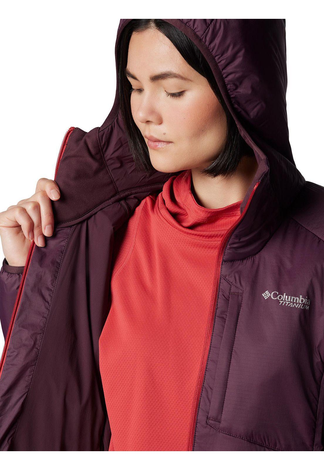 Parka Mujer Silver Leaf Morado-5