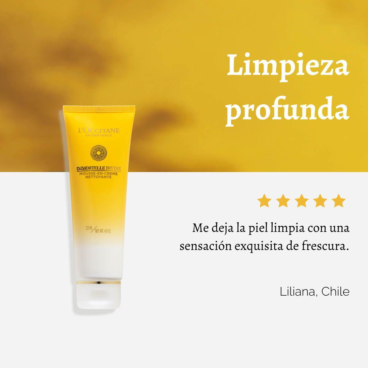 Espuma Limpieza Facial Divina Immortelle 125 ml-5