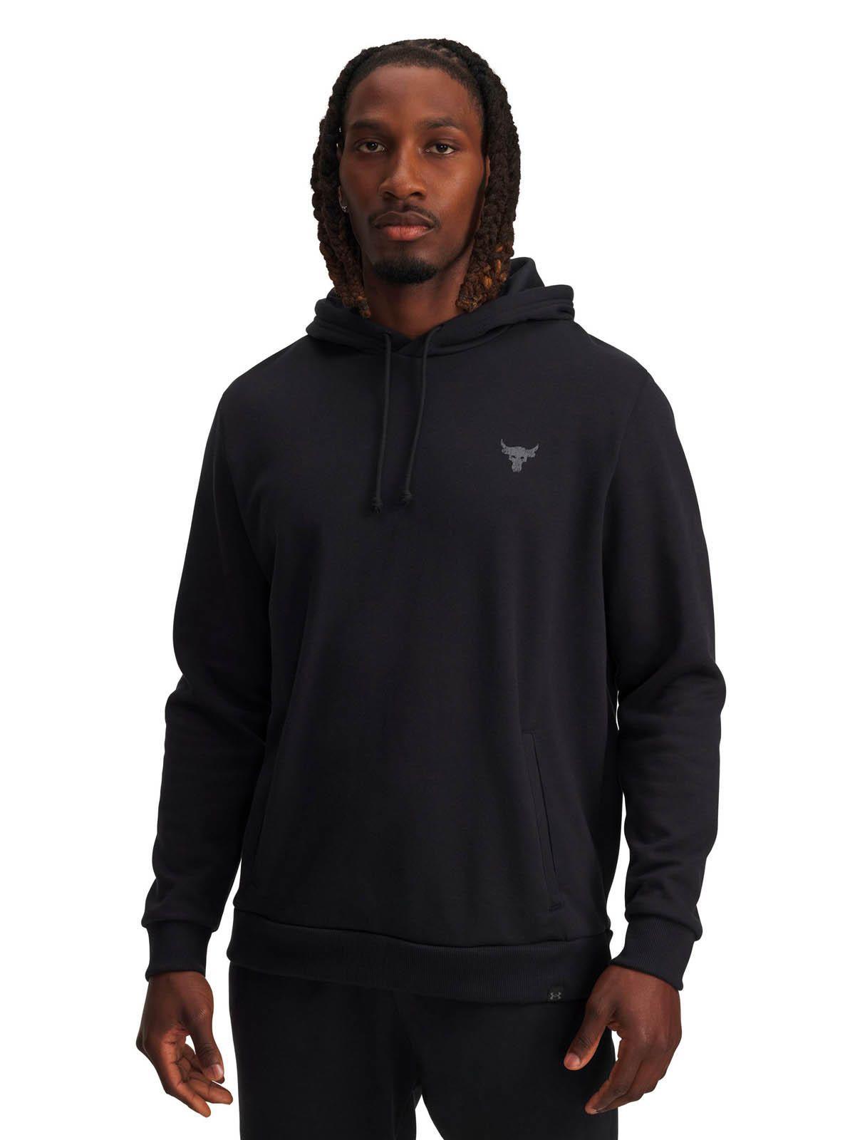 Polerón Lifestyle  hombre Project Rock Fleece negro -0