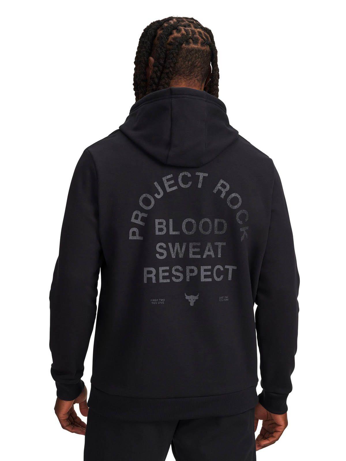 Polerón Lifestyle  hombre Project Rock Fleece negro -1