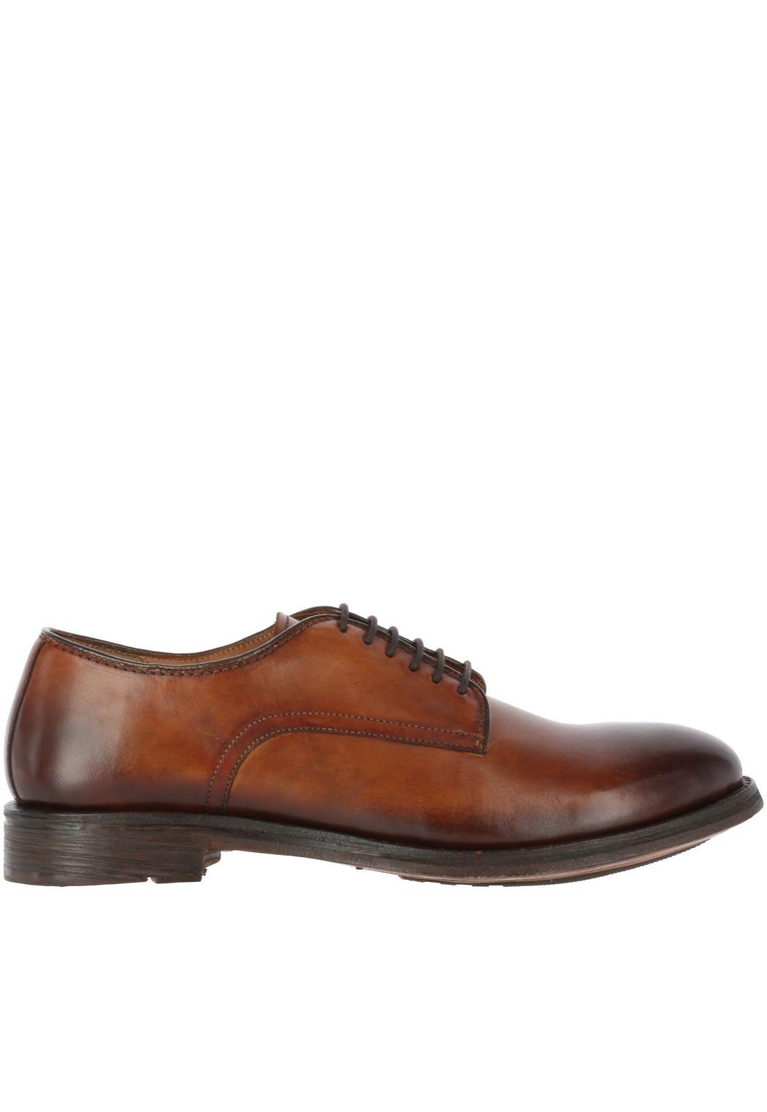 Zapato Cuero Hombre Coventry Café-4