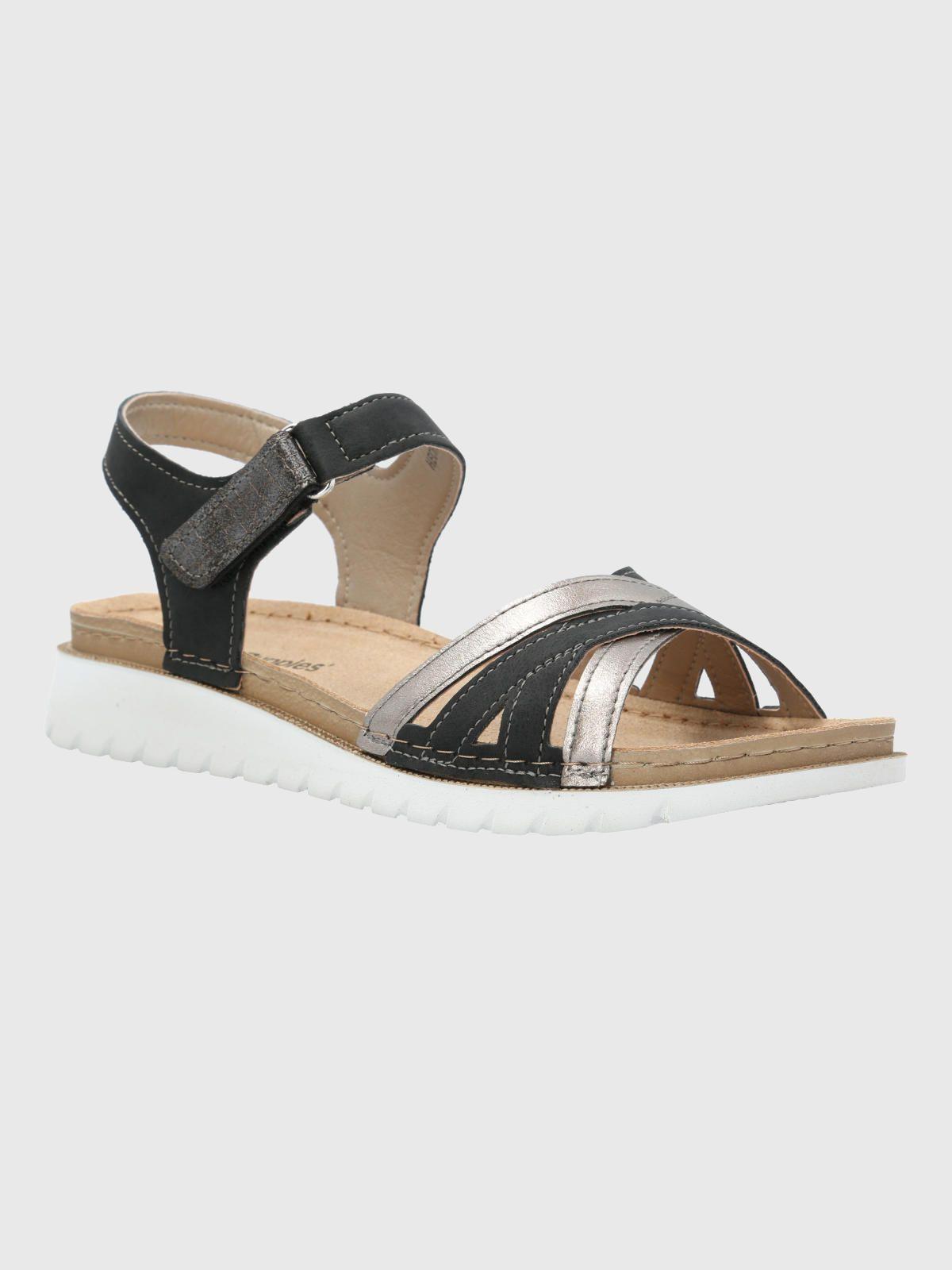 Sandalia Negro Mujer Annabel -0