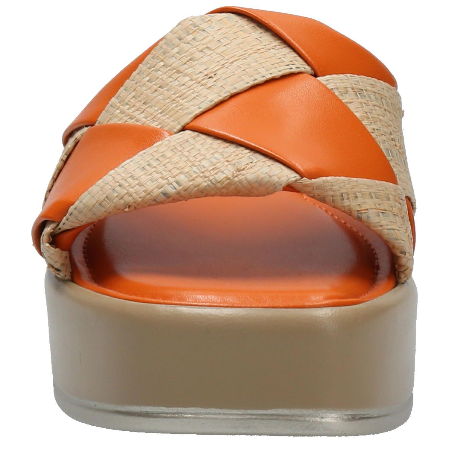 Sandalia Mujer Martina Naranja-3