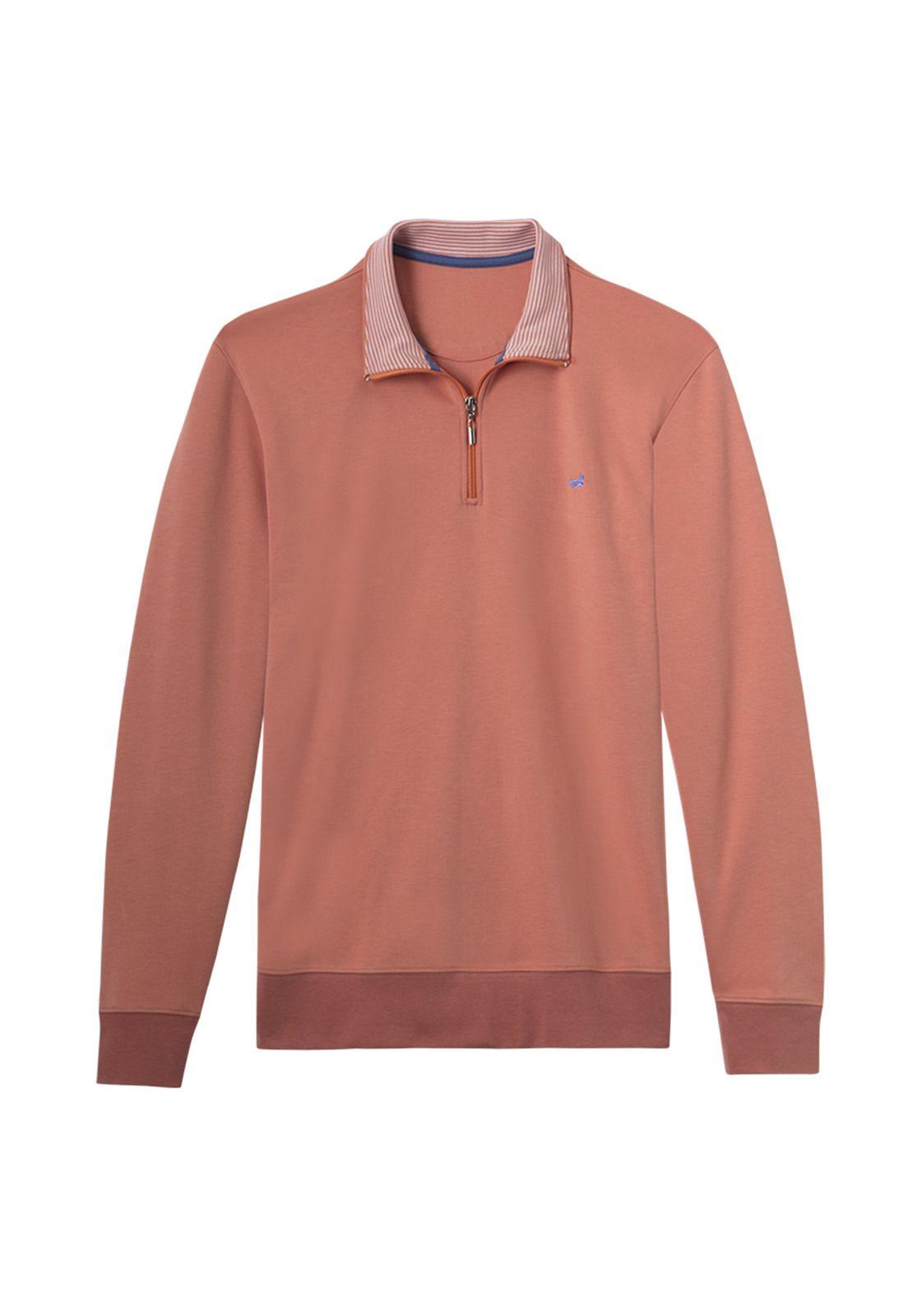 Poleron Algodón Walles Terracota Hombre Rockford-0