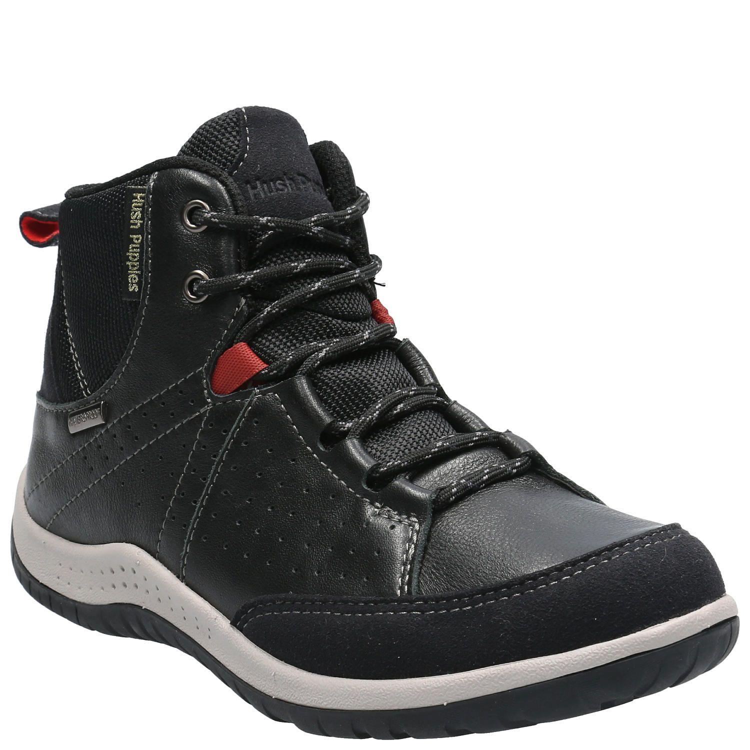 Botin Cuero Mujer Lumer Negro-0