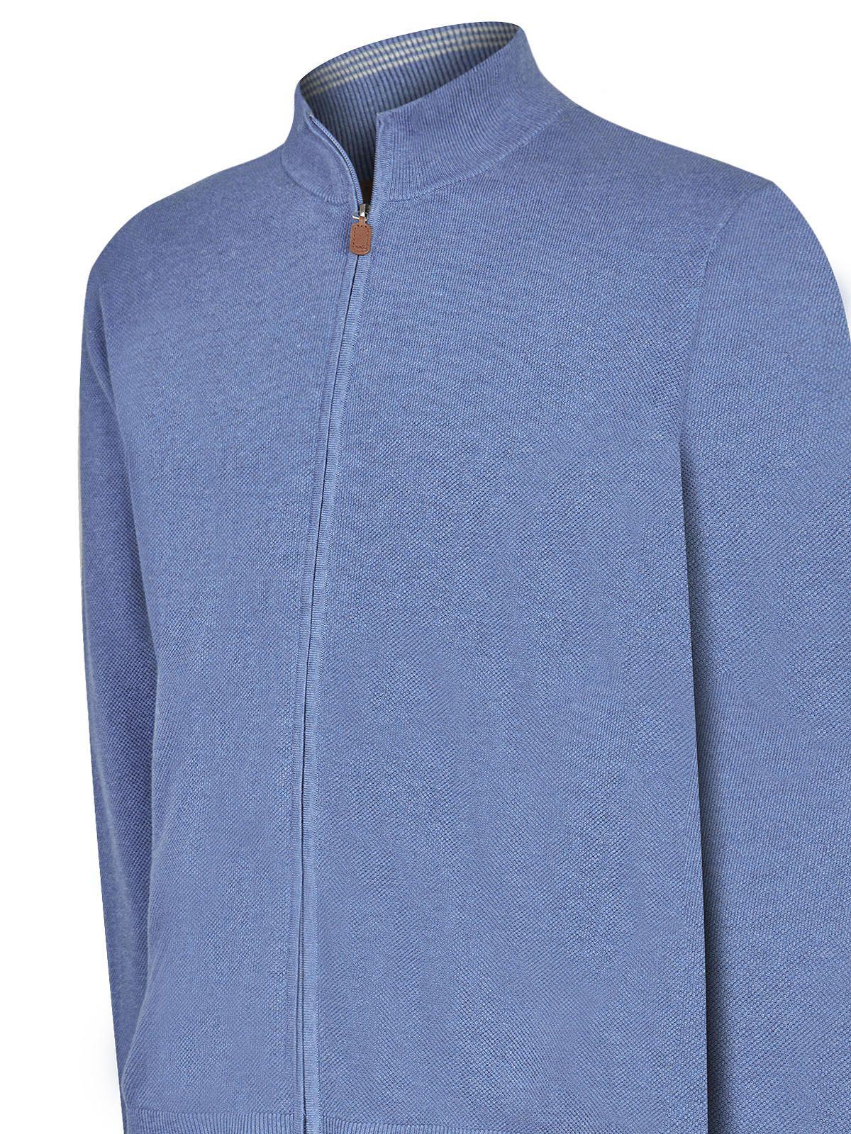 Chaleco Algodón Org Azul Bilbaofull Hombre -3