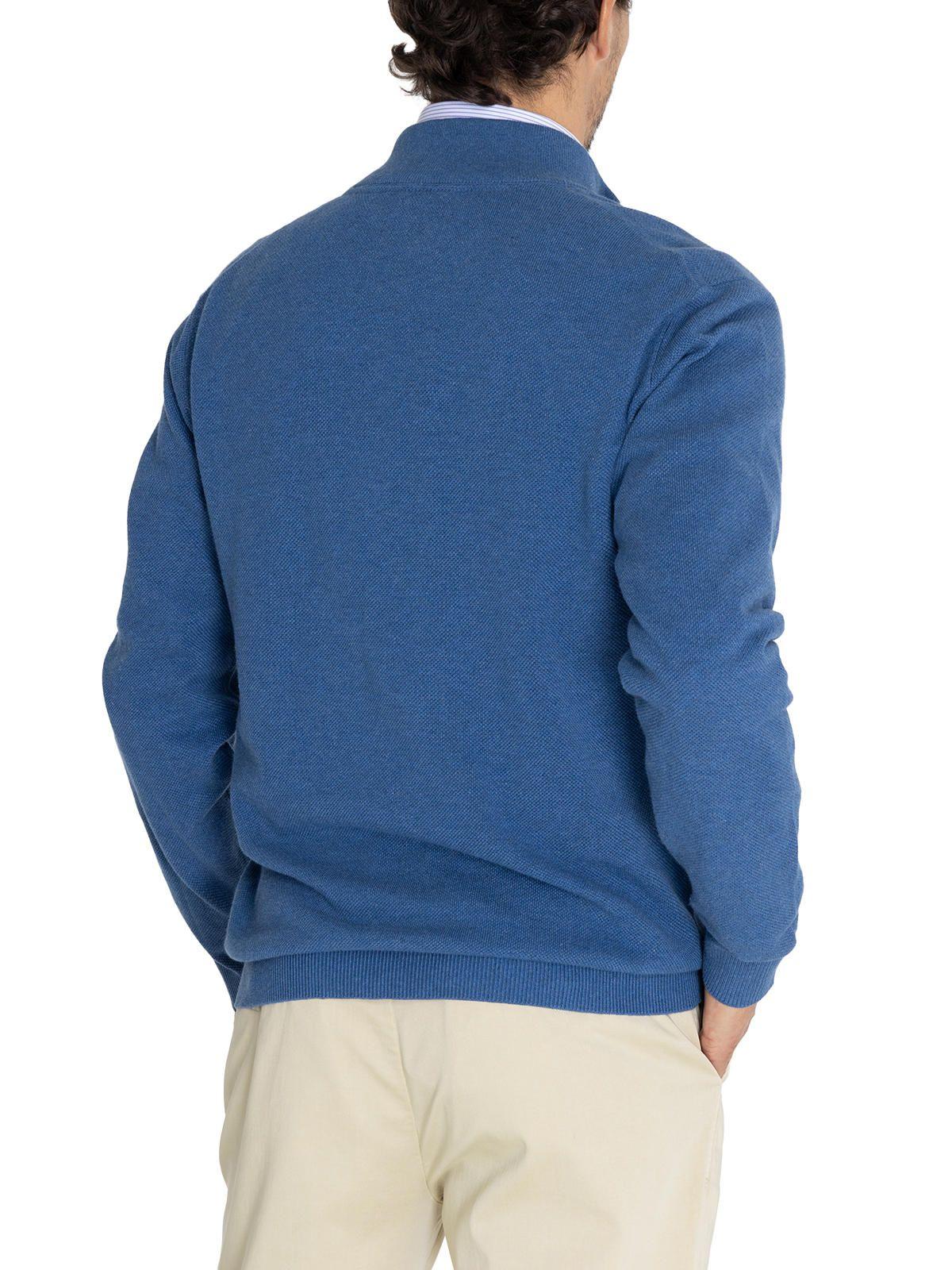 Chaleco Algodón Org Azul Bilbaofull Hombre -6
