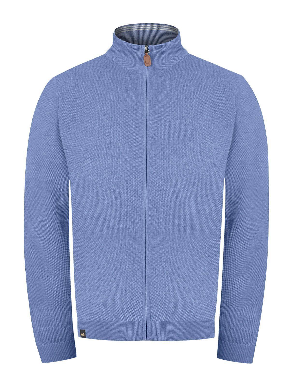 Chaleco Algodón Org Azul Bilbaofull Hombre -0