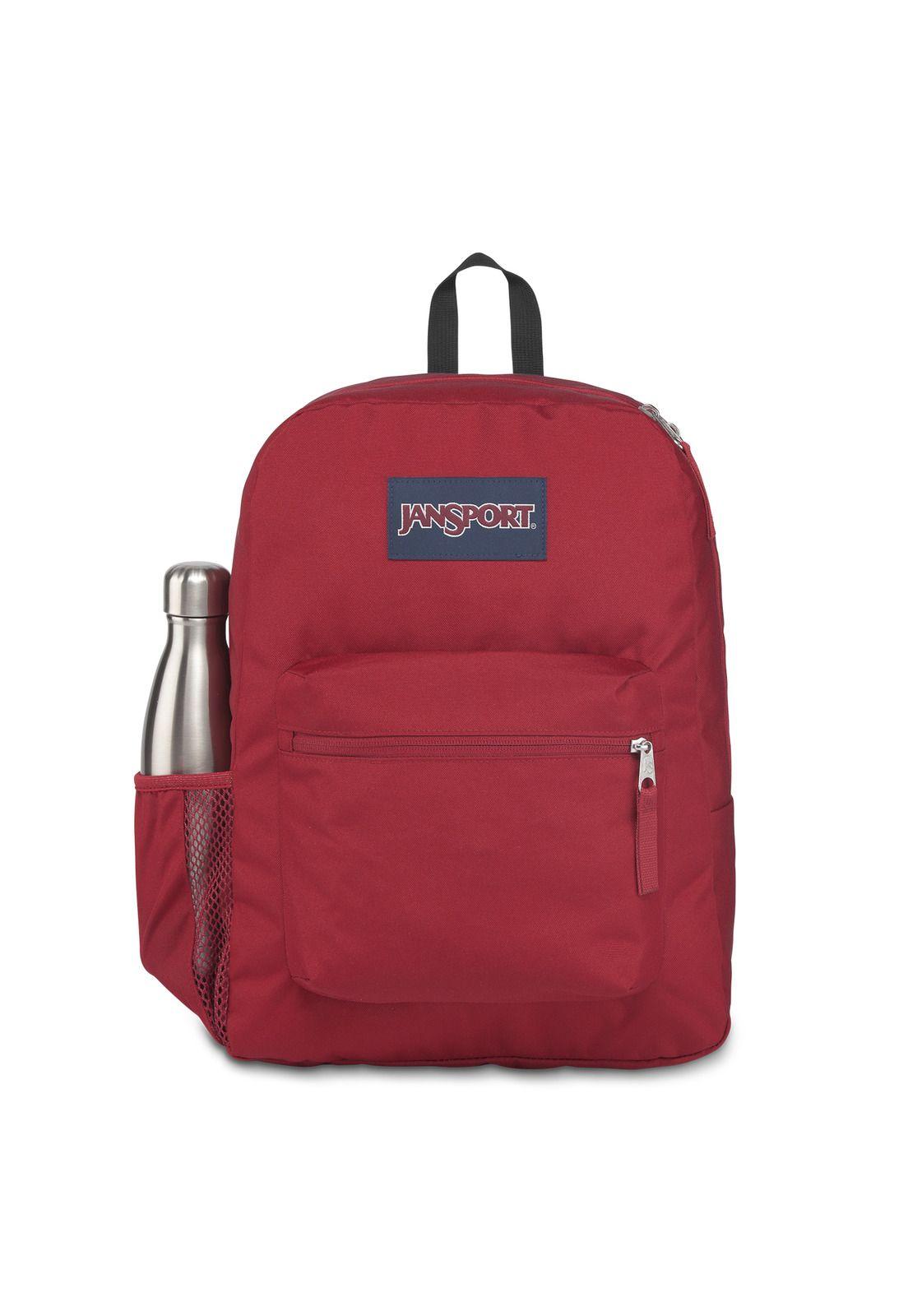 Mochila Cross Town Viking Red Jansport-0