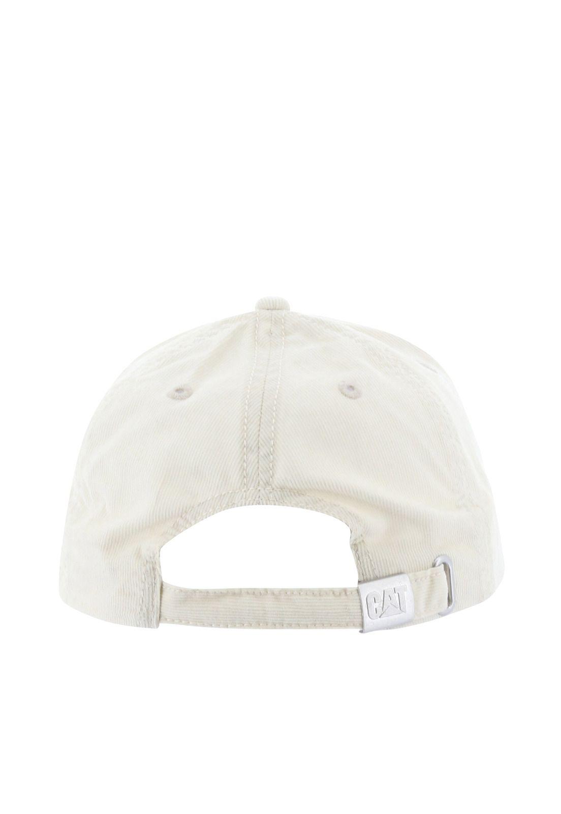Jockey Mujer Corduroy Hat Blanco-1