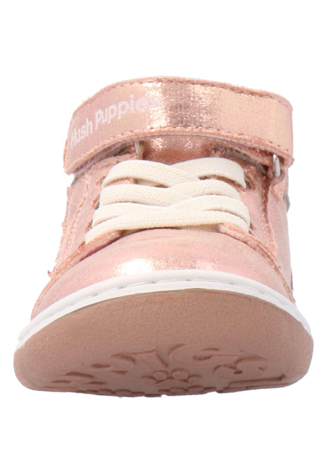 Zapatilla  Niña Emma Velcro Rosa-2