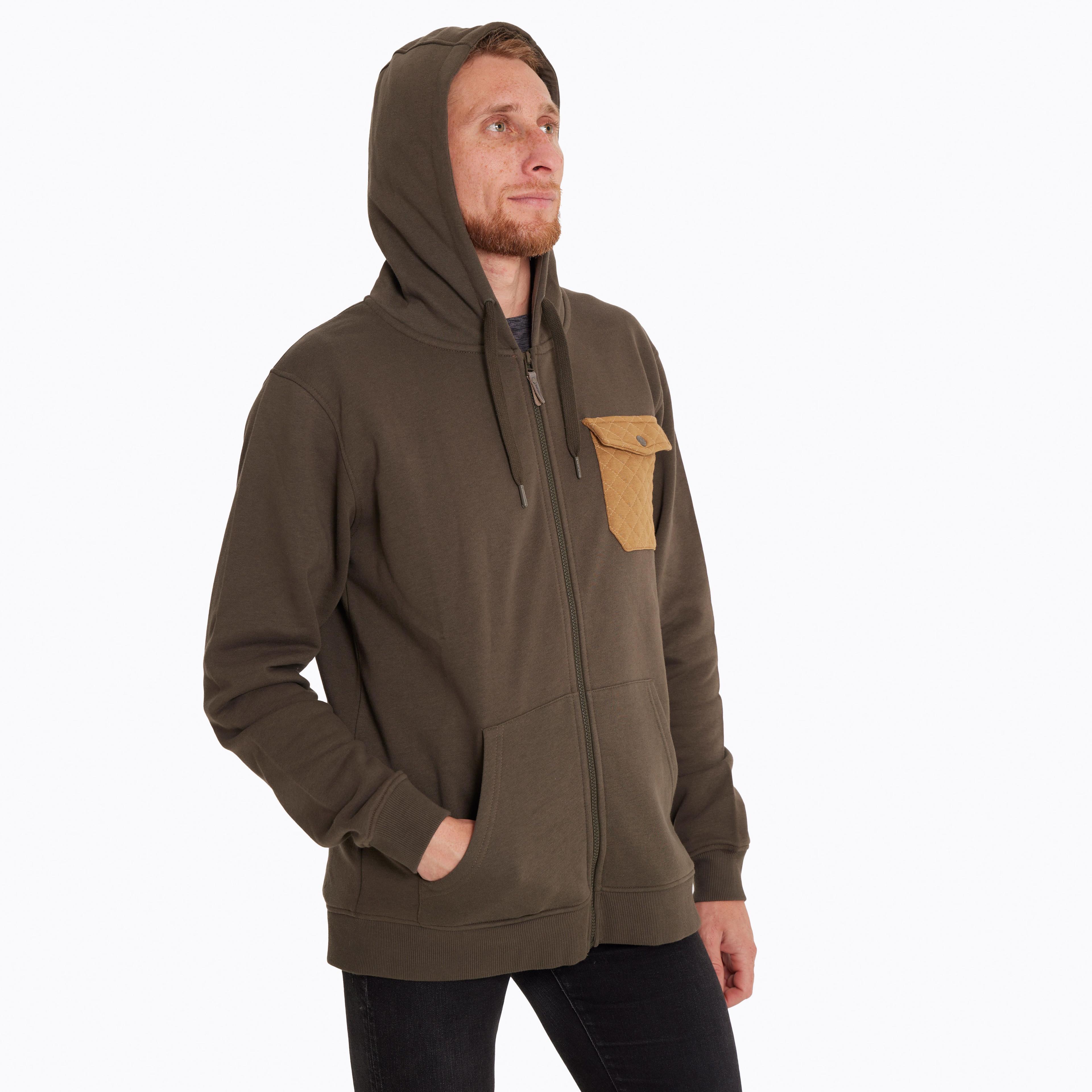Polerón Hombre Coyote Sweatshirt Café-3