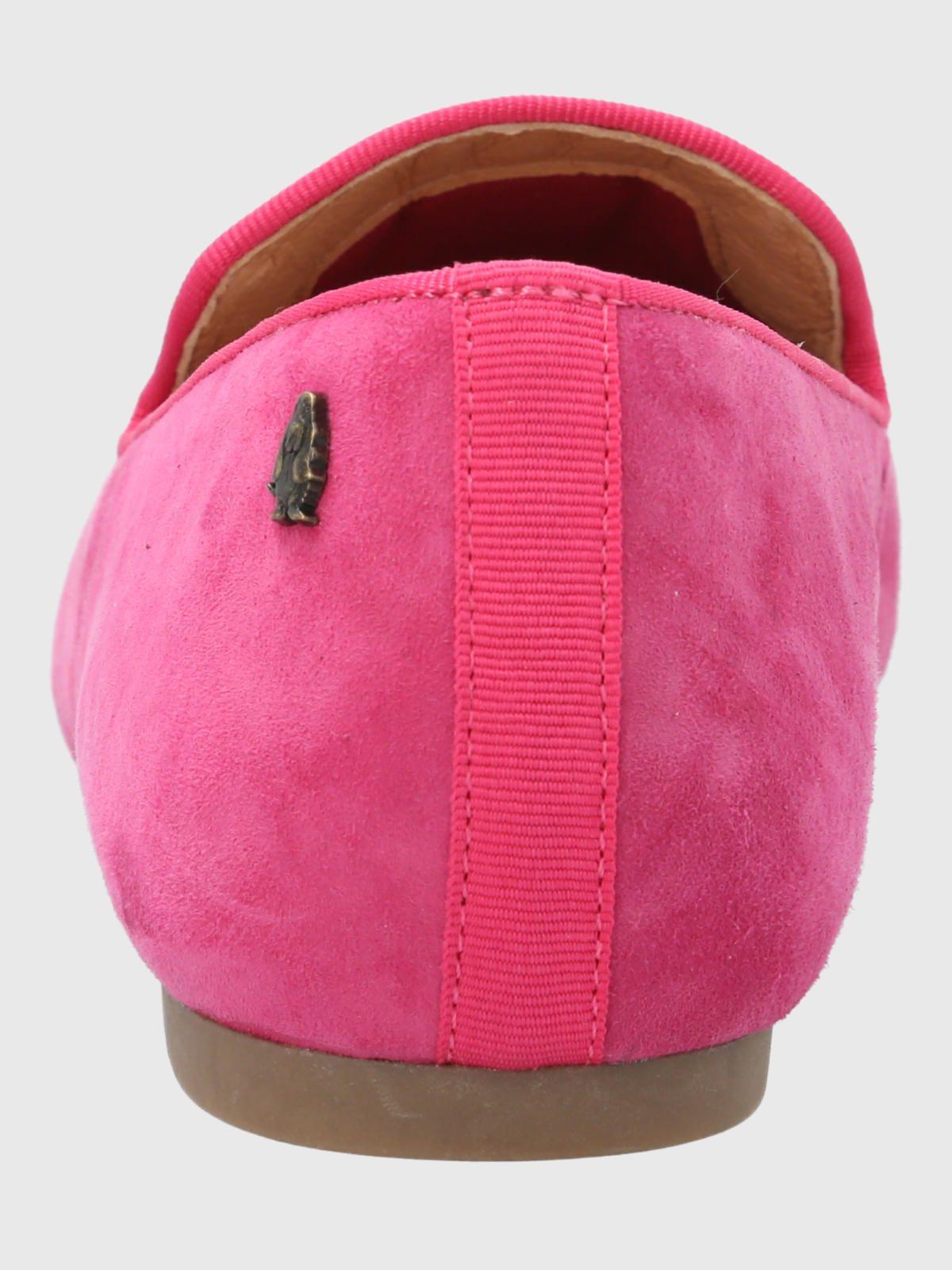 Mocasin Cuero Mujer Oda Rosado-6