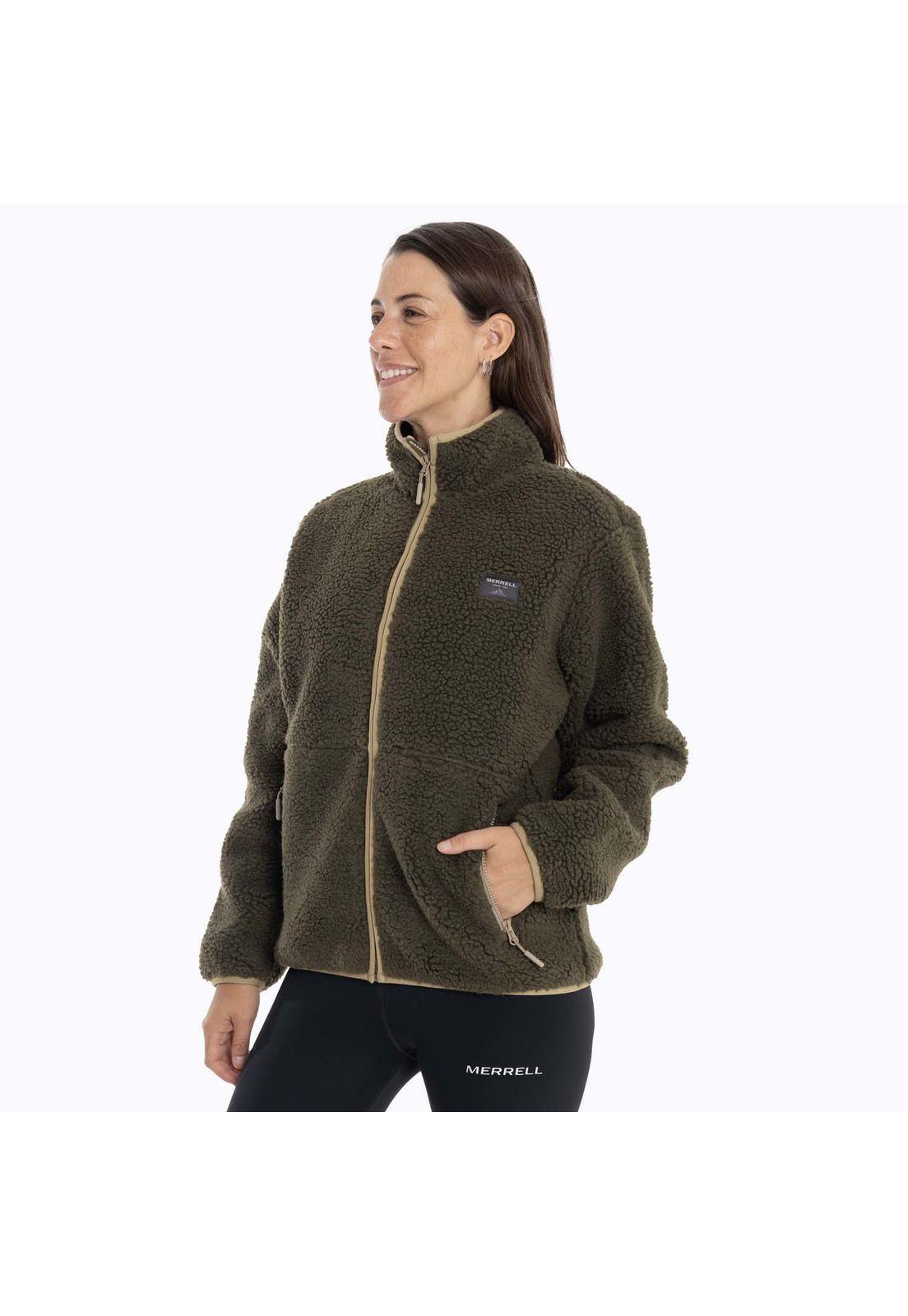 Polar Mujer Sagava Sherpa Café oscuro Merrell-1