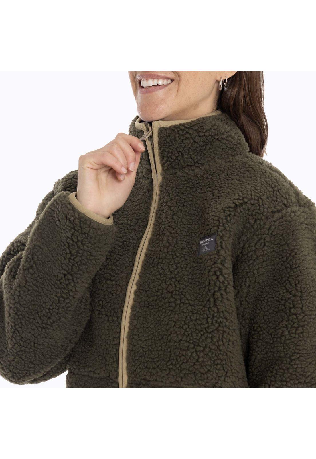 Polar Mujer Sagava Sherpa Café oscuro Merrell-4