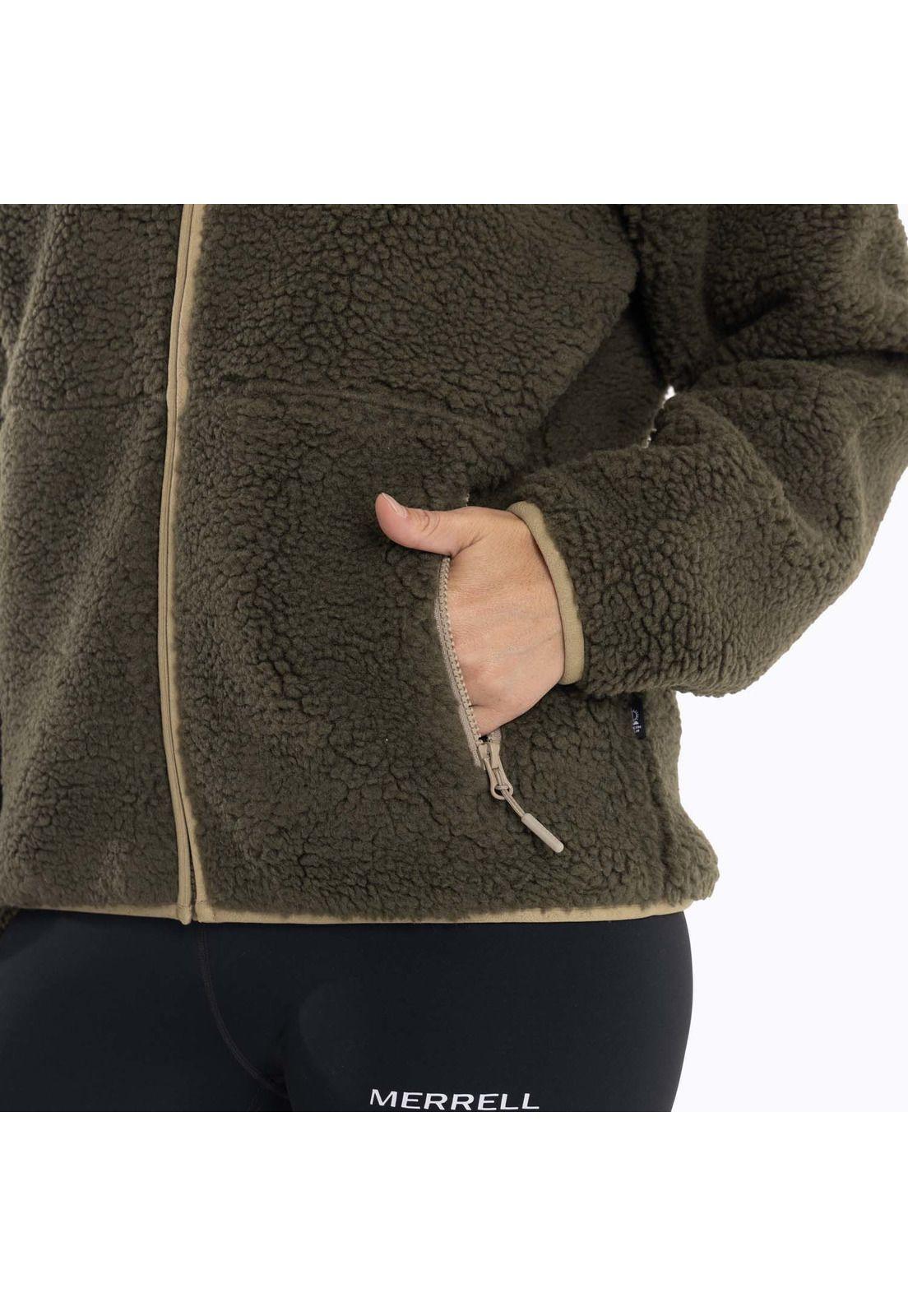 Polar Mujer Sagava Sherpa Café oscuro Merrell-5