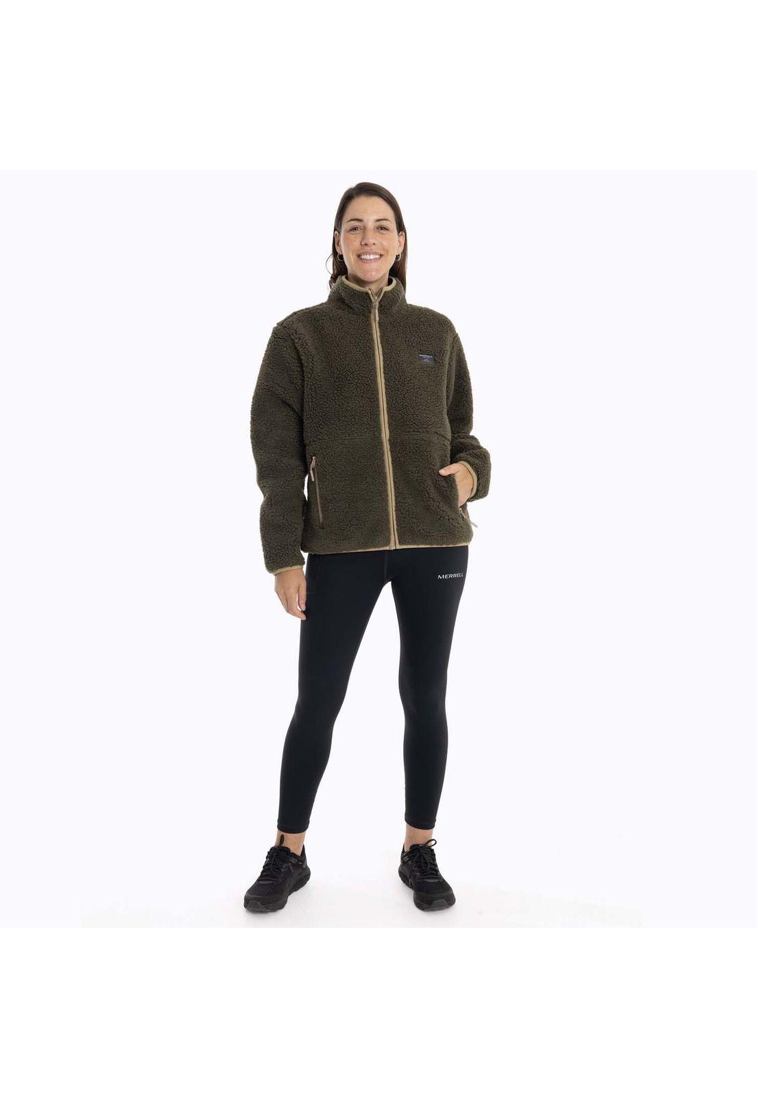 Polar Mujer Sagava Sherpa Café oscuro Merrell-6