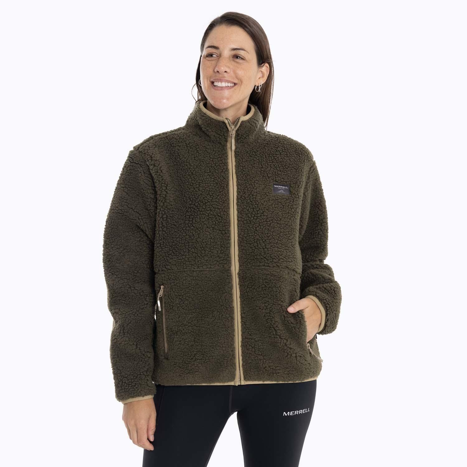 Polar Mujer Sagava Sherpa Café oscuro Merrell-0