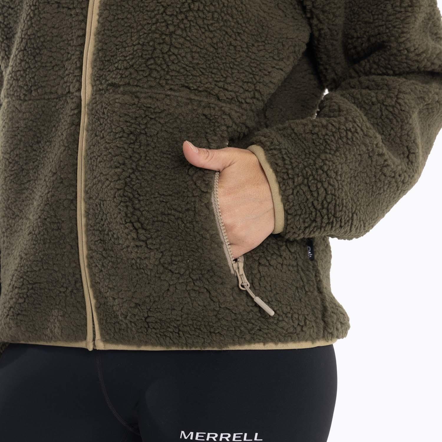 Polar Mujer Sagava Sherpa Café oscuro Merrell-5