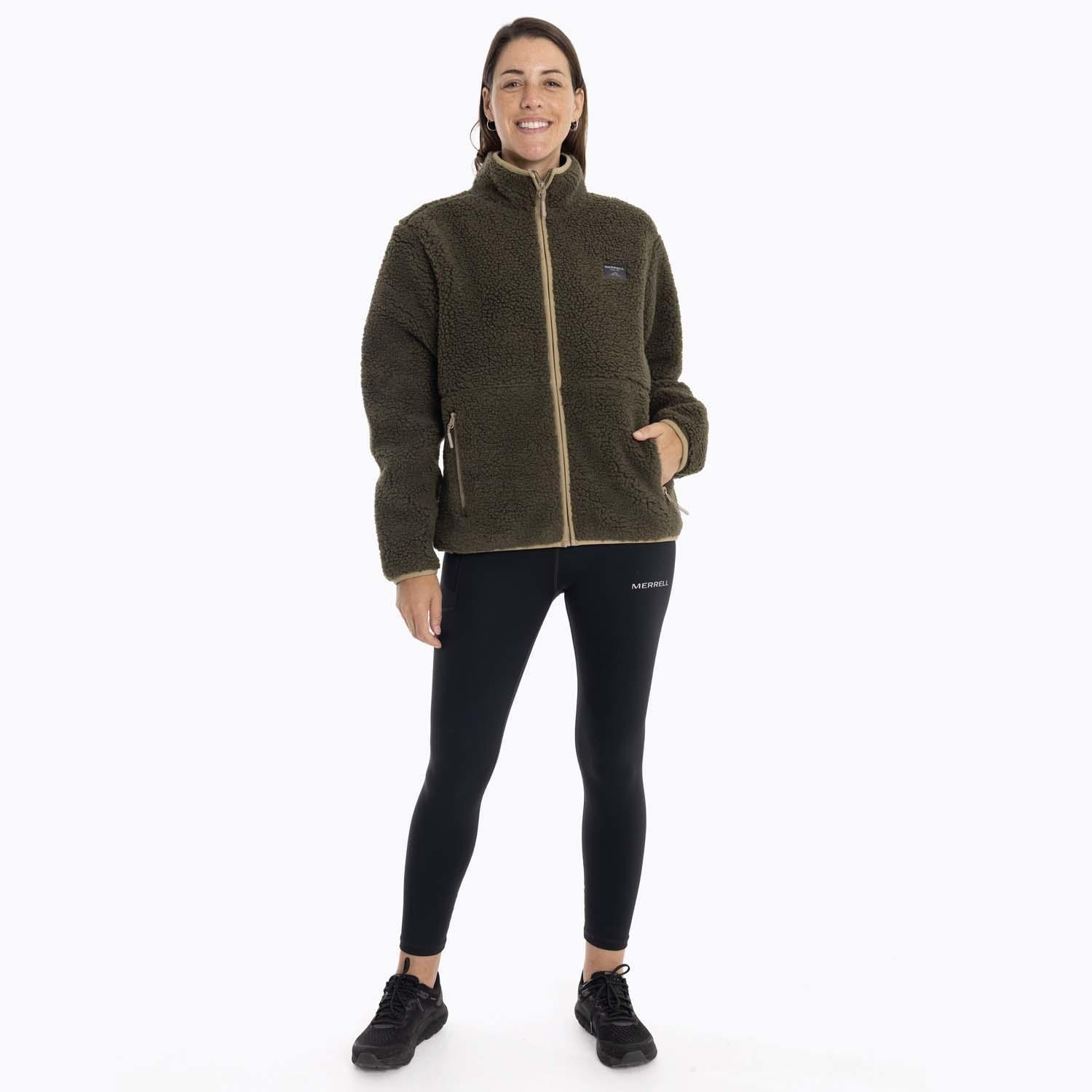Polar Mujer Sagava Sherpa Café oscuro Merrell-6