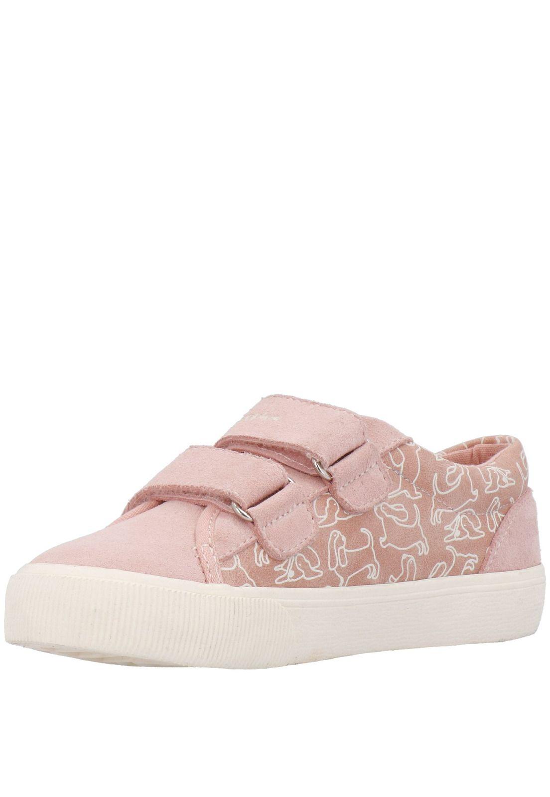 Zapatilla Niña Fenix Velcro Rosa-3