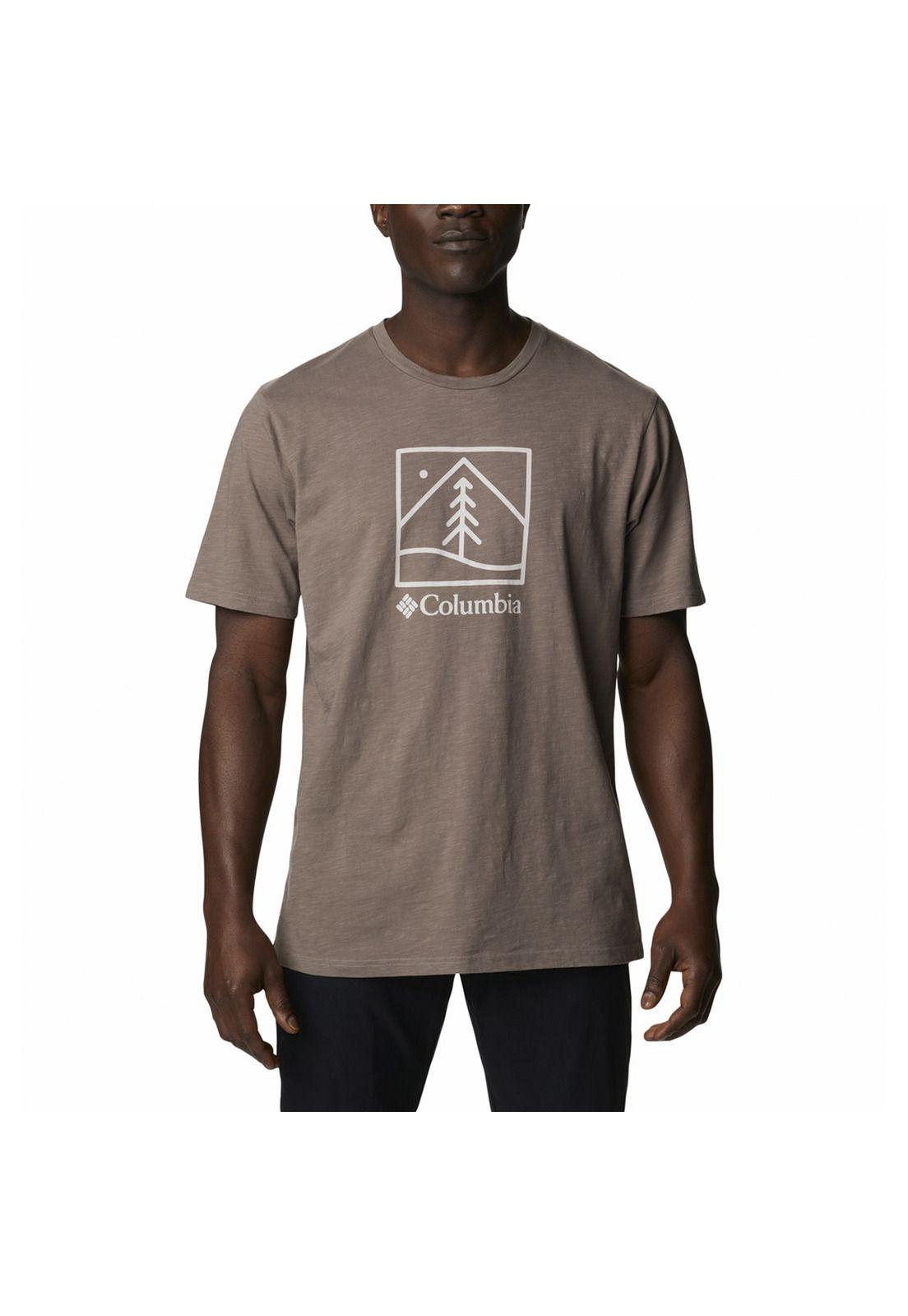 Polera M/C Hombre Break It Down Ss Tee Gris-0