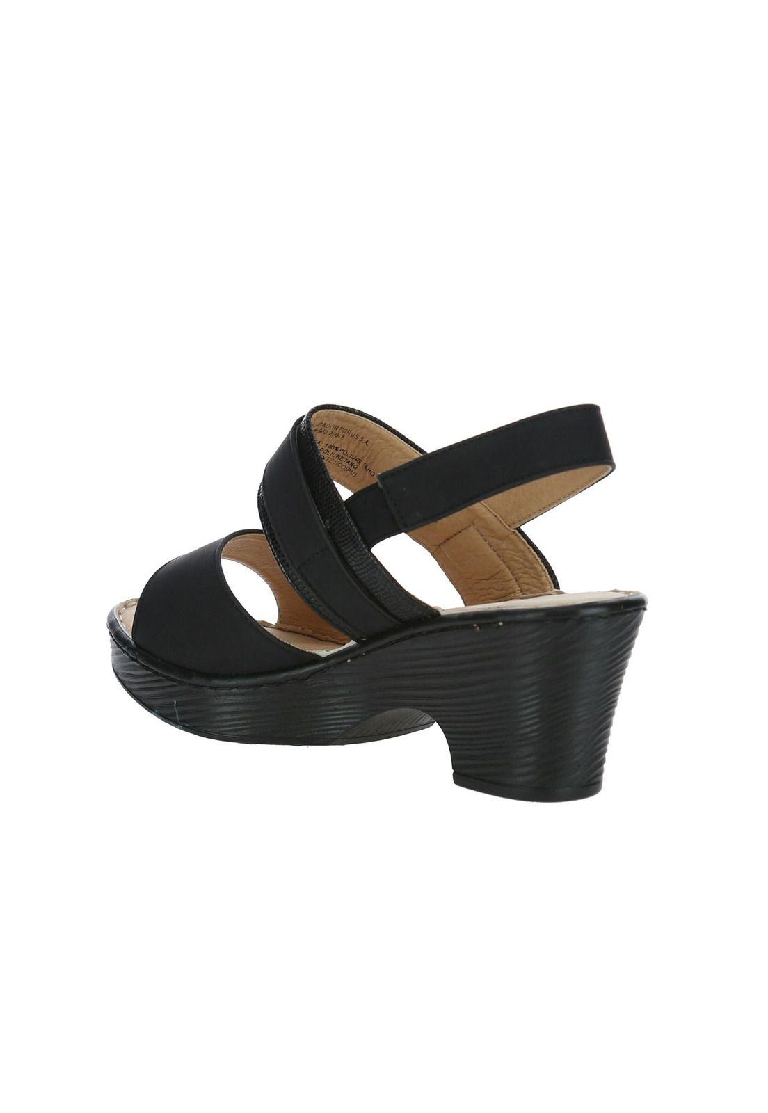 Sandalia Mujer Nana Negro-5