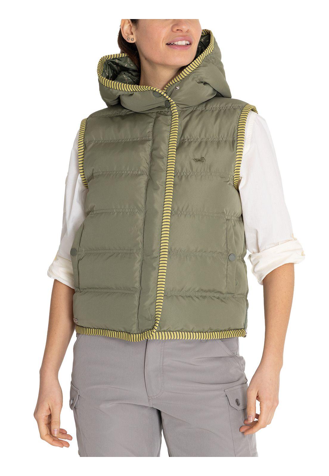 Parka Thermore Verde Nachi Mujer -4