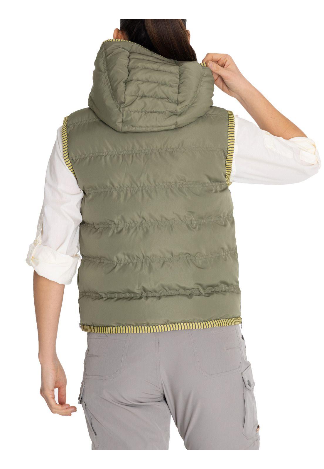 Parka Thermore Verde Nachi Mujer -8