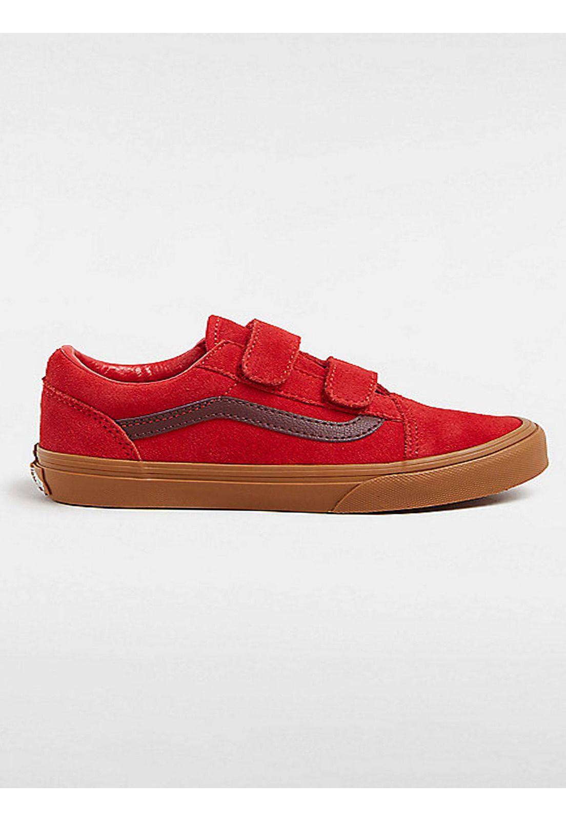 Zapatilla kids Unisex Old Skool Rojo-0
