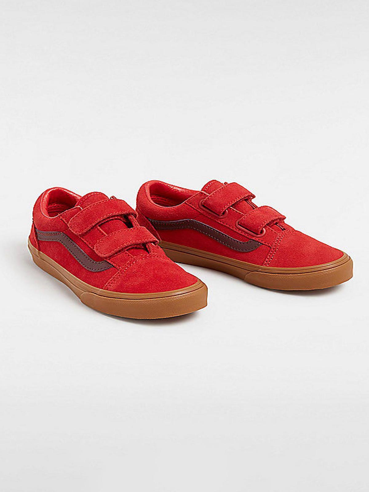 Zapatilla kids Unisex Old Skool Rojo-1