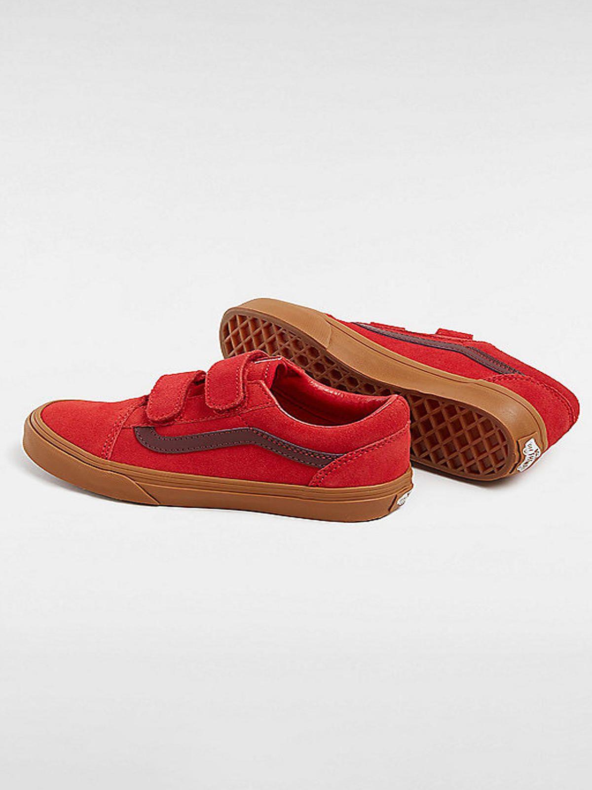 Zapatilla kids Unisex Old Skool Rojo-3